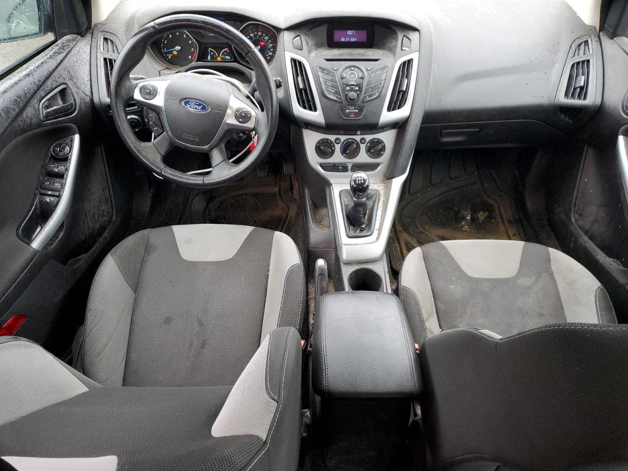 2012 Ford Focus Se Blue vin: 1FAHP3K23CL283498