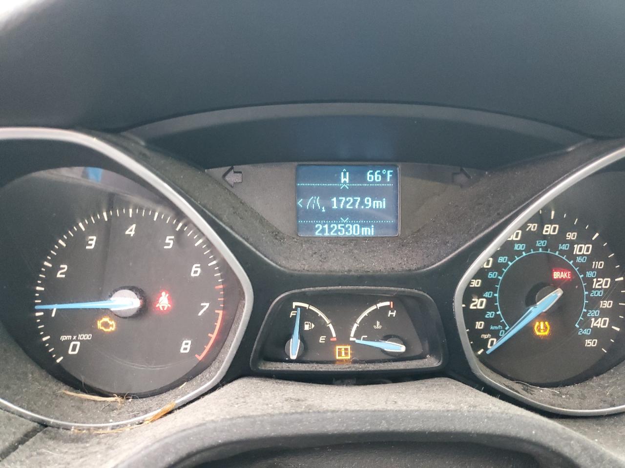 2012 Ford Focus Se Blue vin: 1FAHP3K23CL283498