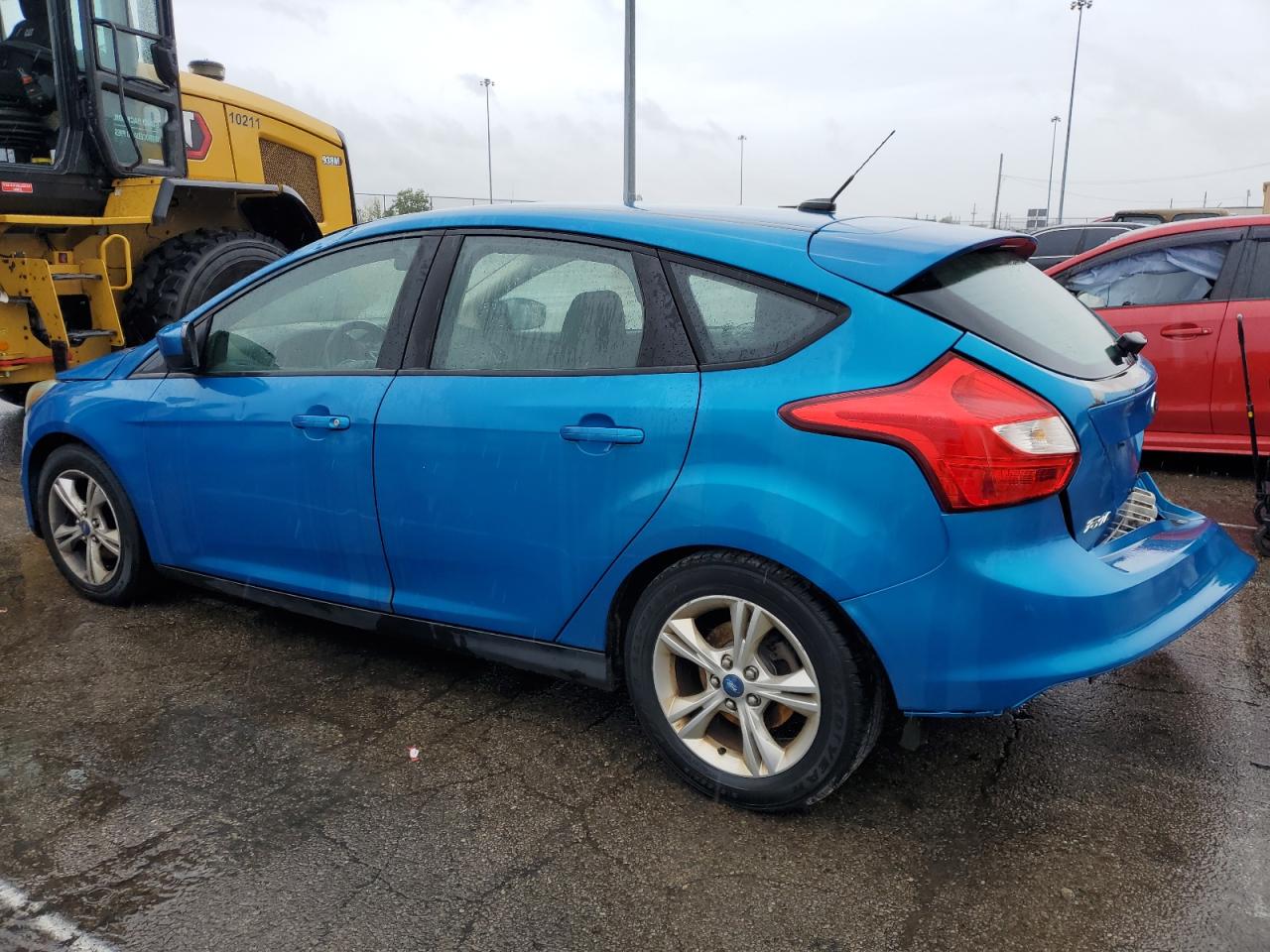 2012 Ford Focus Se Blue vin: 1FAHP3K23CL283498