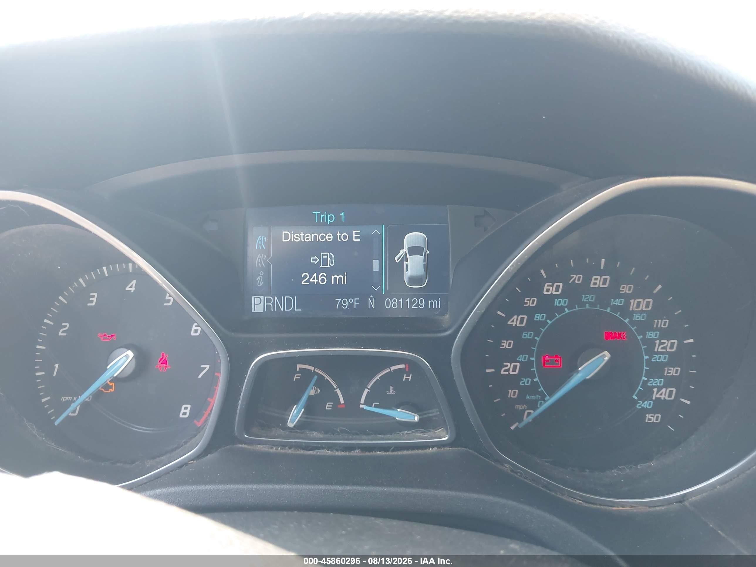 2012 Ford Focus Se Синий vin: 1FAHP3K23CL306519