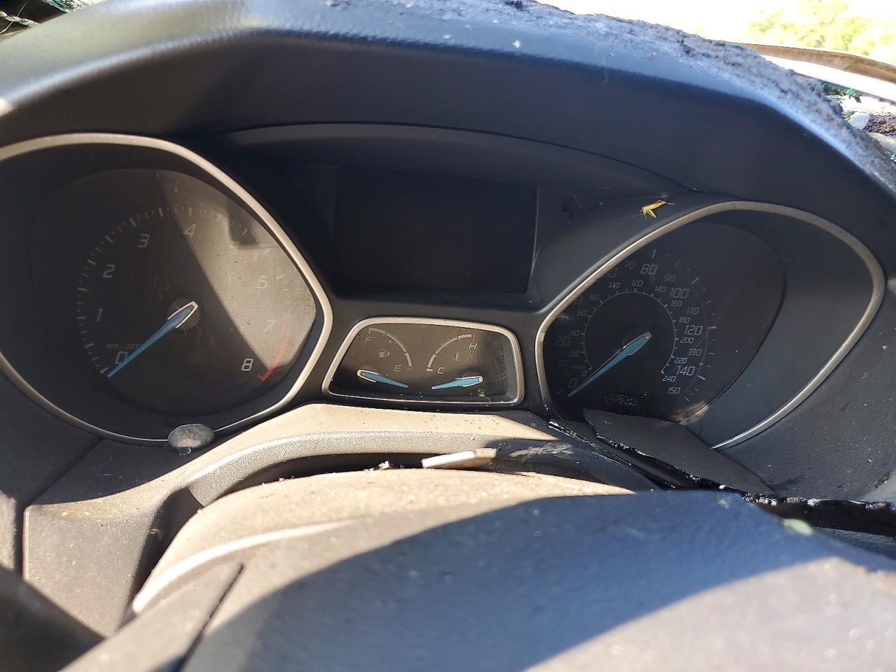 2012 Ford Focus Se Синий vin: 1FAHP3K23CL306911