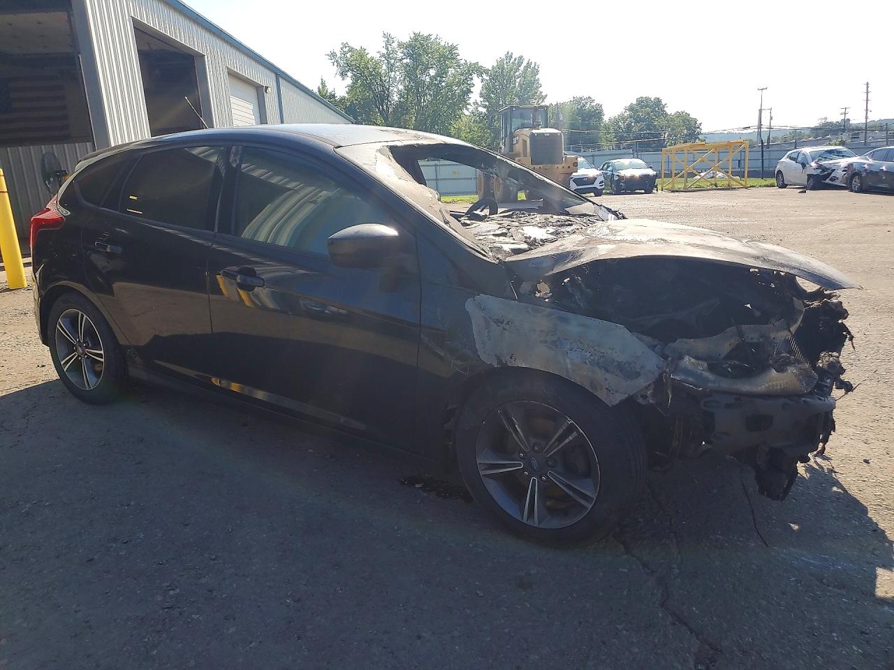 2012 Ford Focus Se Синий vin: 1FAHP3K23CL306911