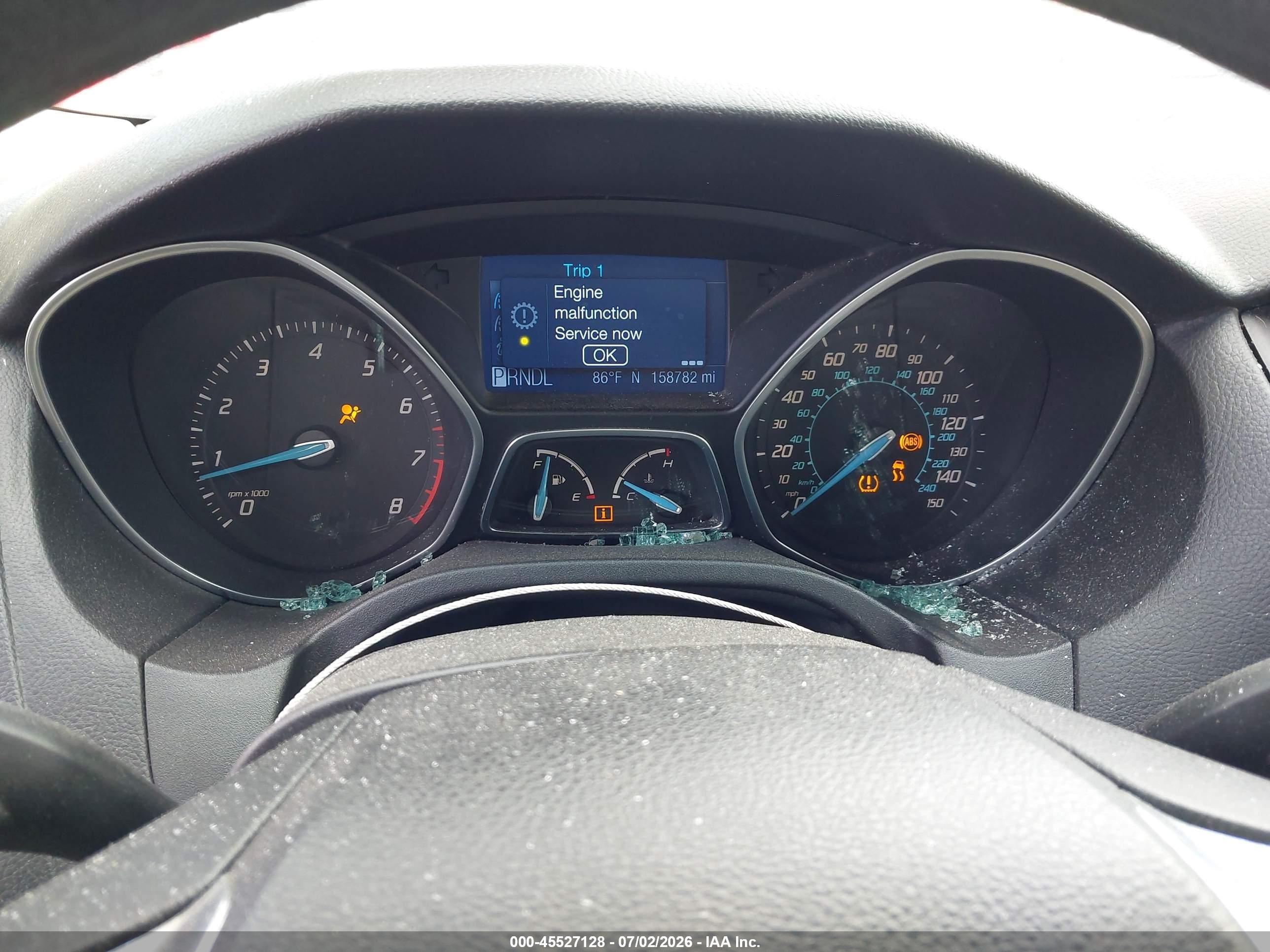 2012 Ford Focus Se White vin: 1FAHP3K23CL312661
