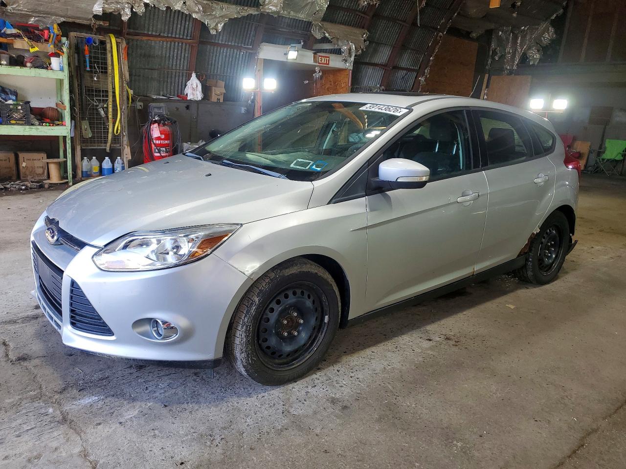 2012 Ford Focus Se Серебряный vin: 1FAHP3K23CL359611