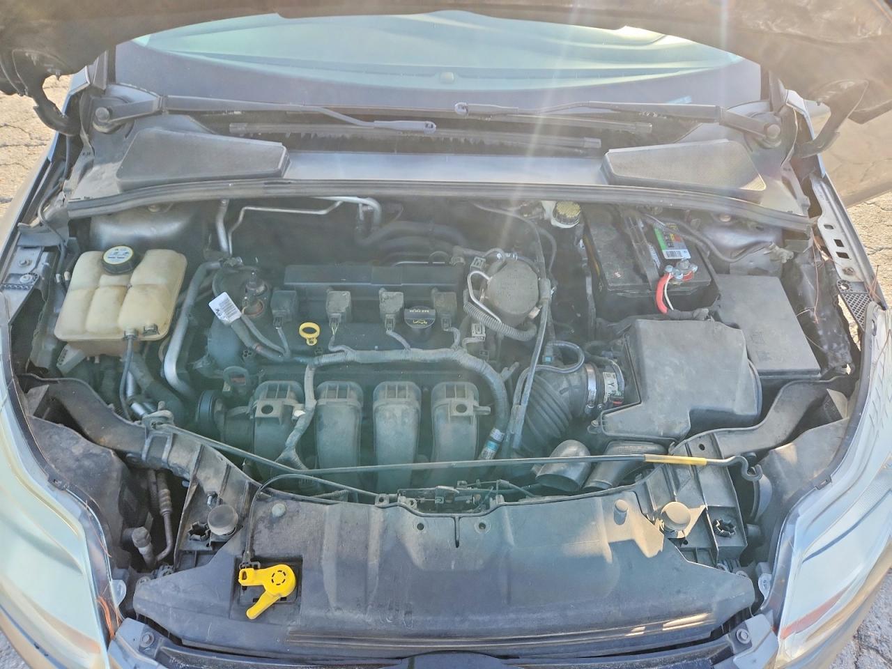 2012 Ford Focus Se Gray vin: 1FAHP3K23CL361276