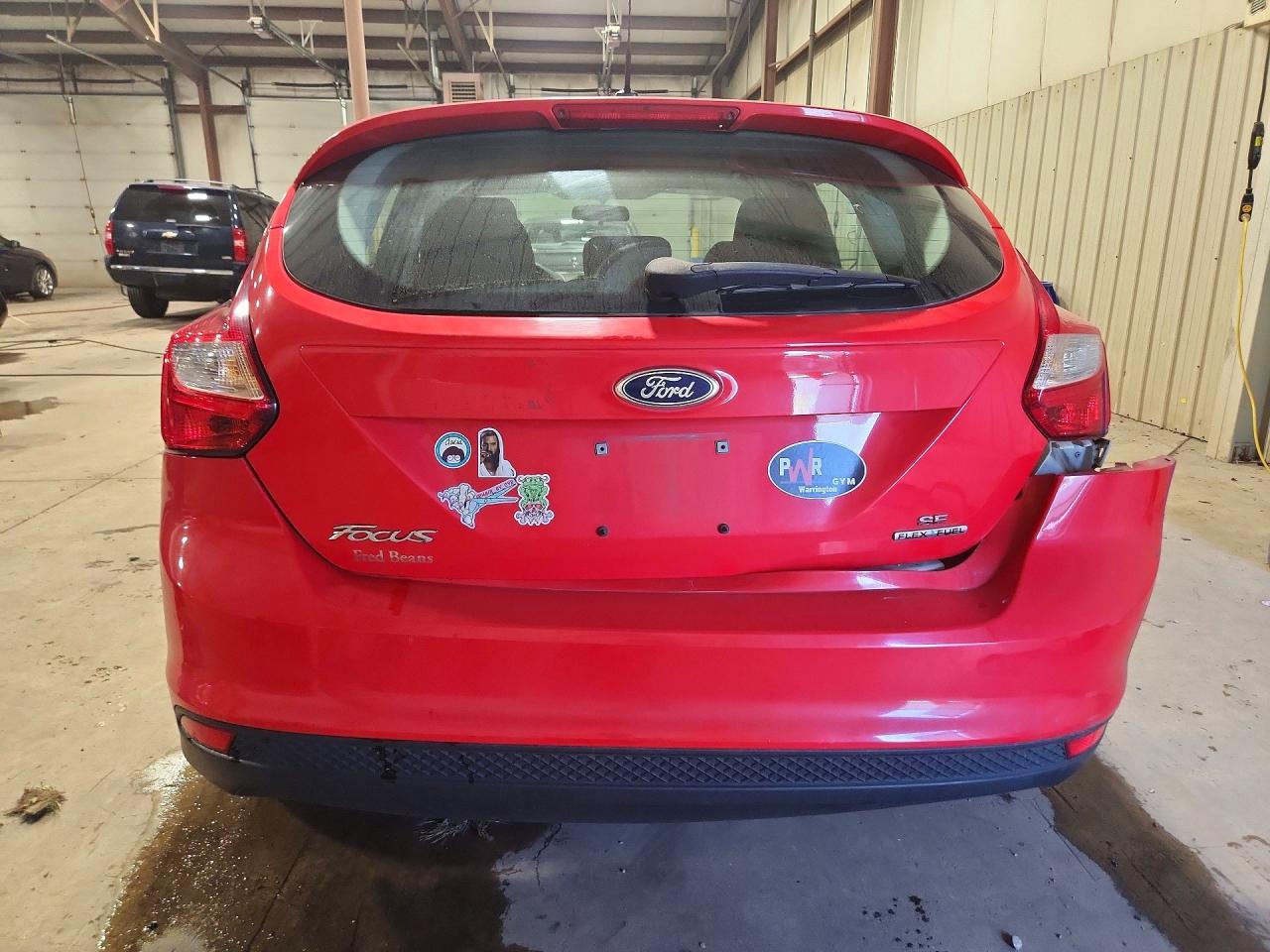 2012 Ford Focus Se Red vin: 1FAHP3K23CL414560