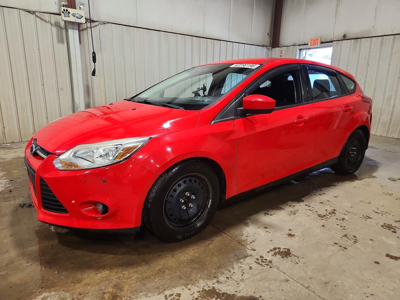 2012 Ford Focus Se Red vin: 1FAHP3K23CL414560