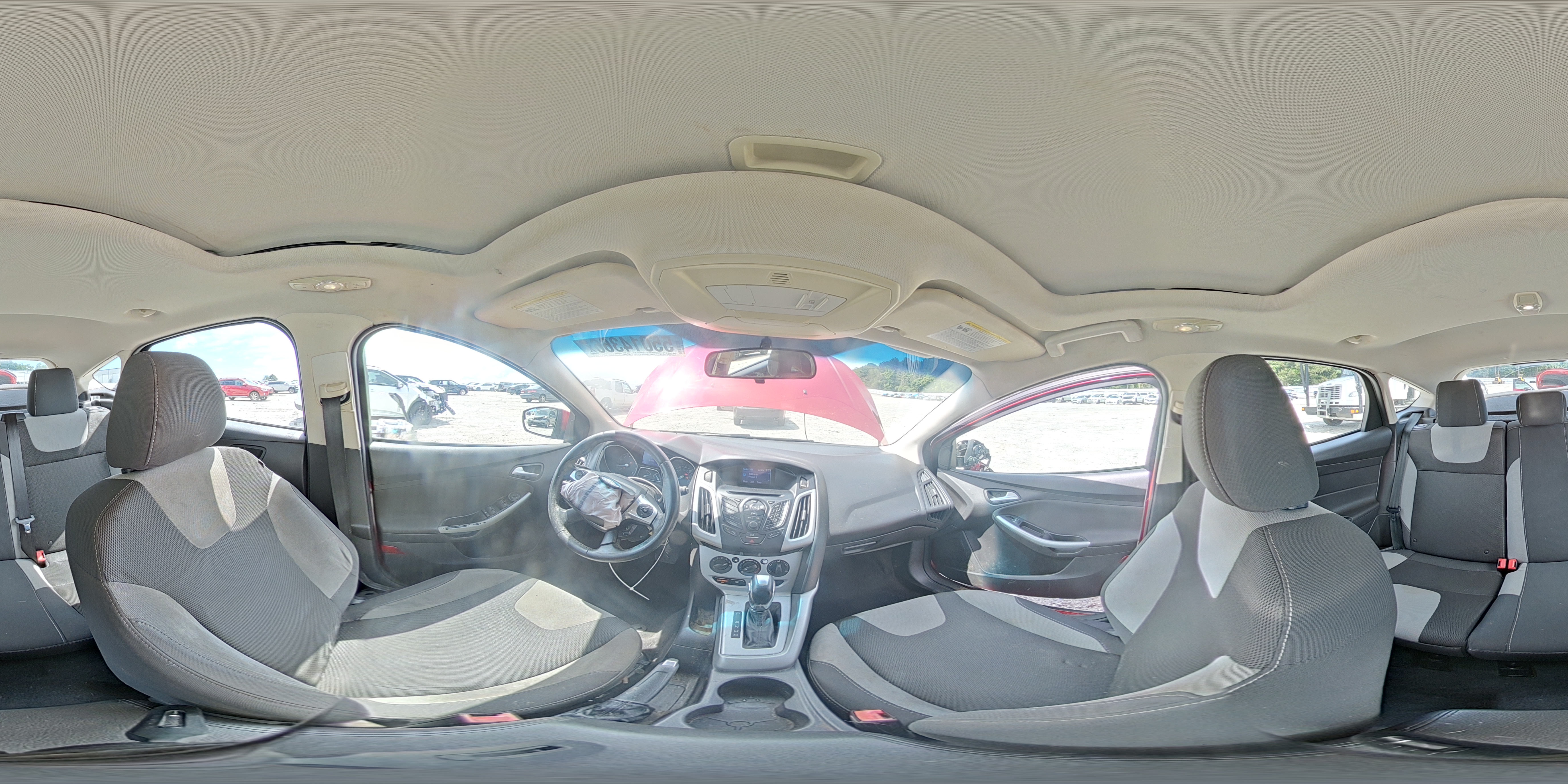2012 Ford Focus Se Red vin: 1FAHP3K23CL443931