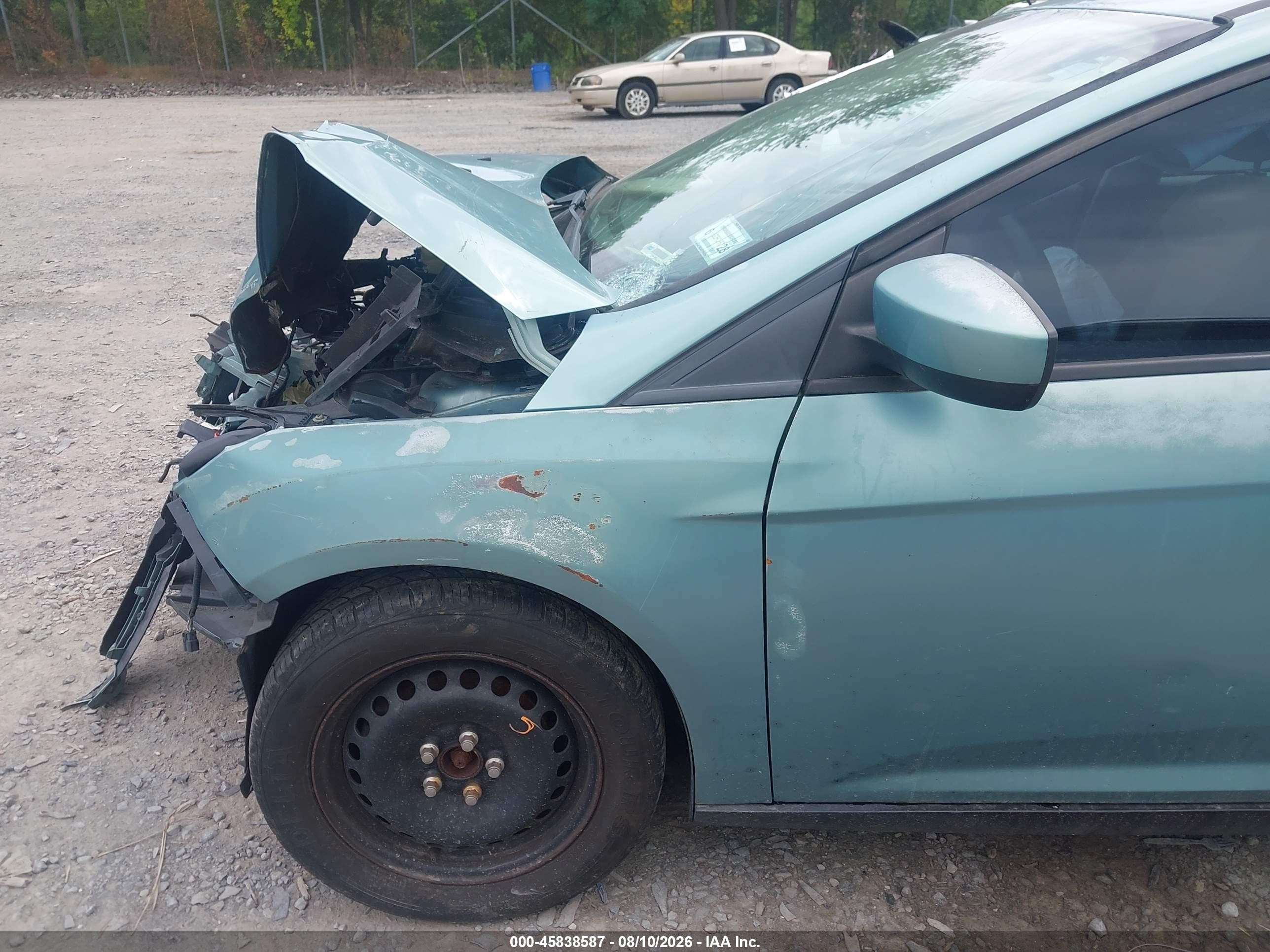 2012 Ford Focus Se Green vin: 1FAHP3K24CL109309