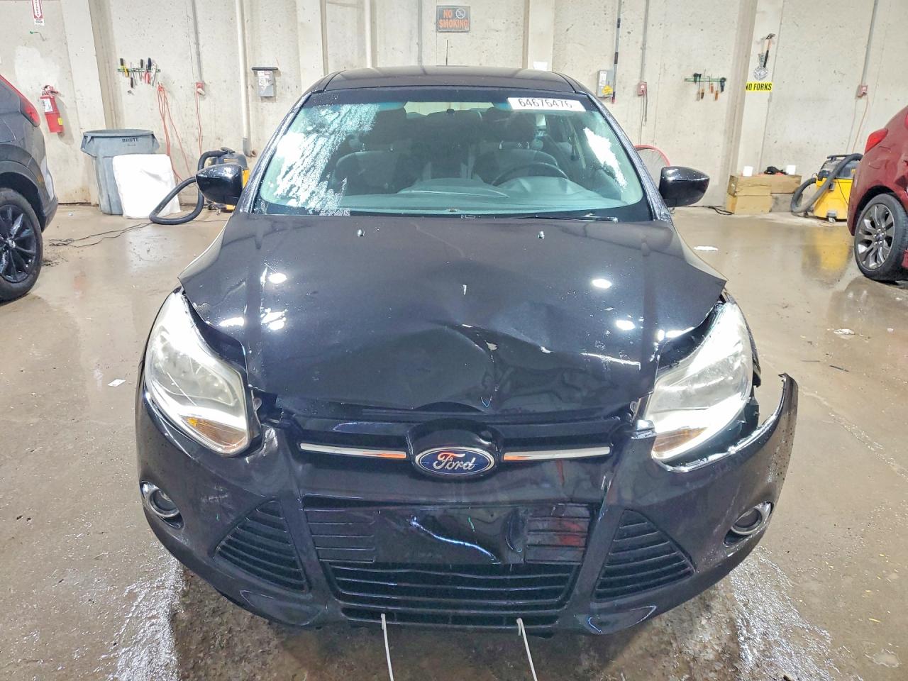2012 Ford Focus Se Черный vin: 1FAHP3K24CL172541