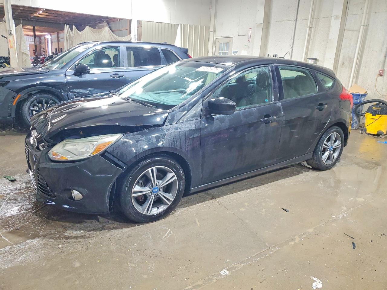 2012 Ford Focus Se Black vin: 1FAHP3K24CL172541