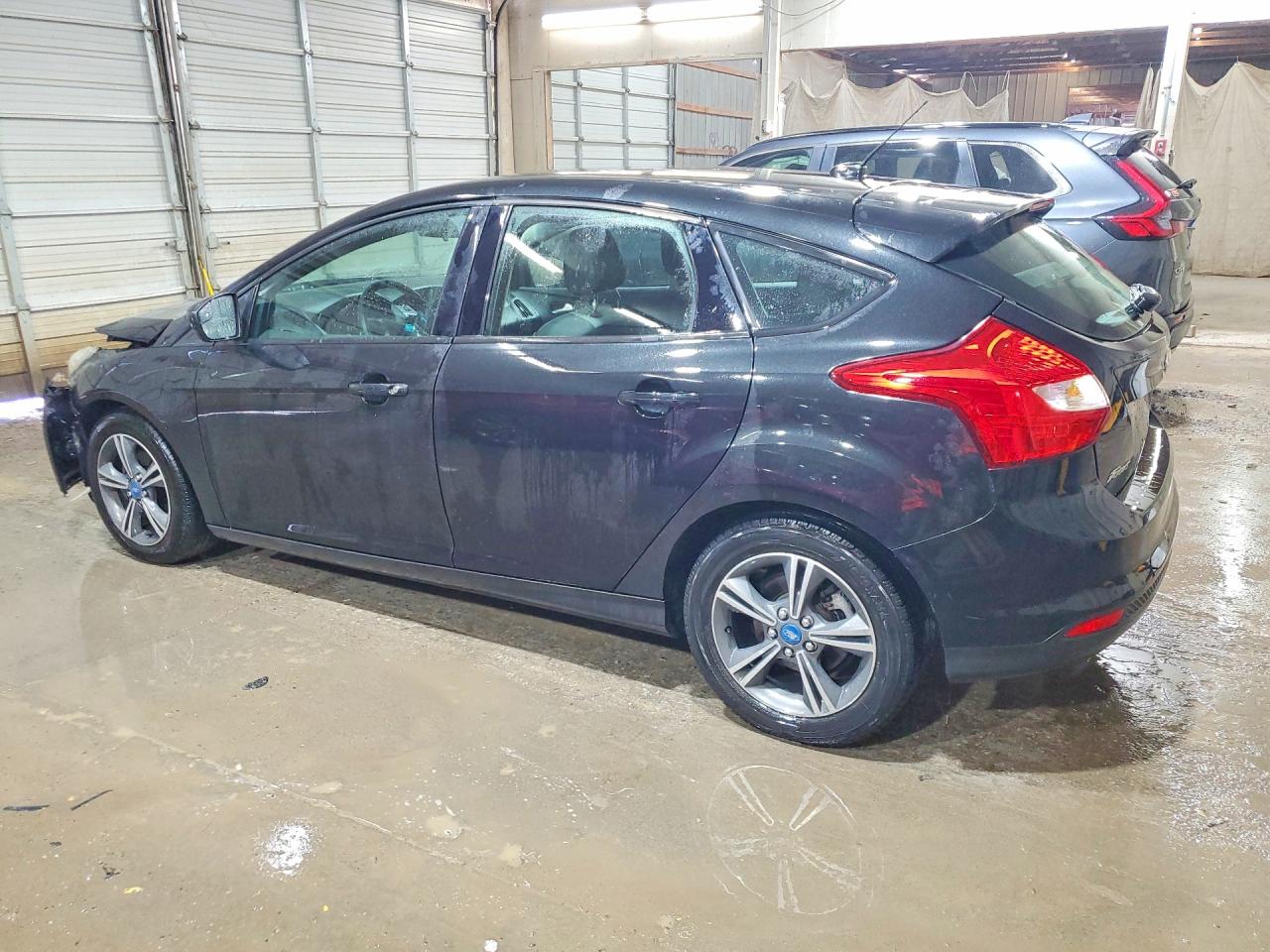 2012 Ford Focus Se Черный vin: 1FAHP3K24CL172541