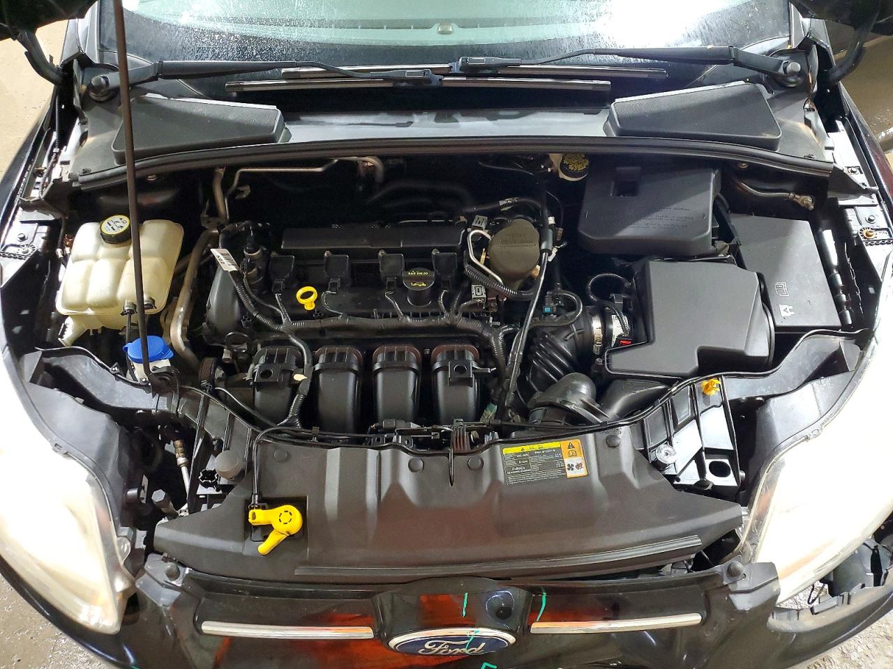 2012 Ford Focus Se Черный vin: 1FAHP3K24CL172541