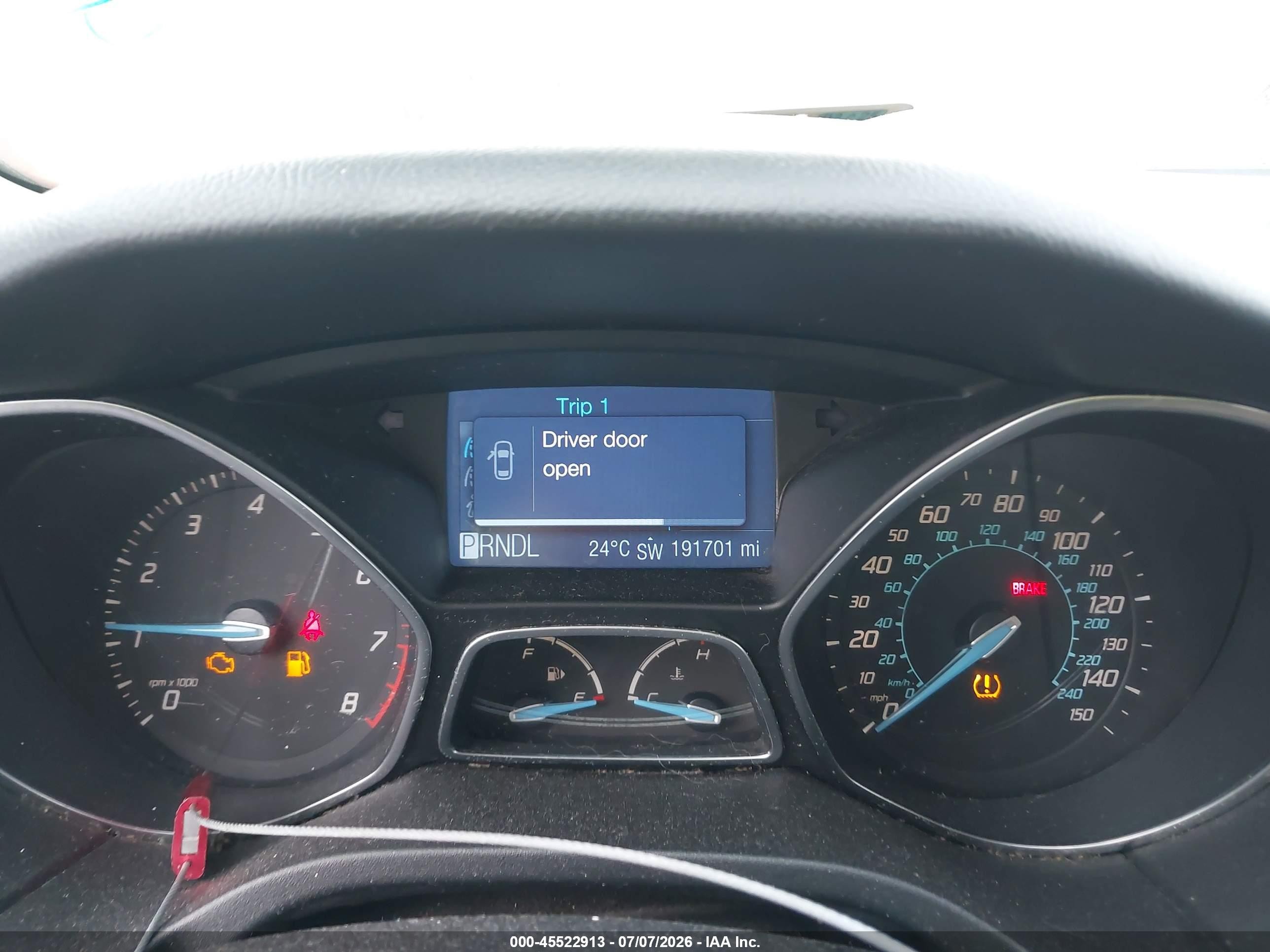 2012 Ford Focus Se Белый vin: 1FAHP3K24CL254172