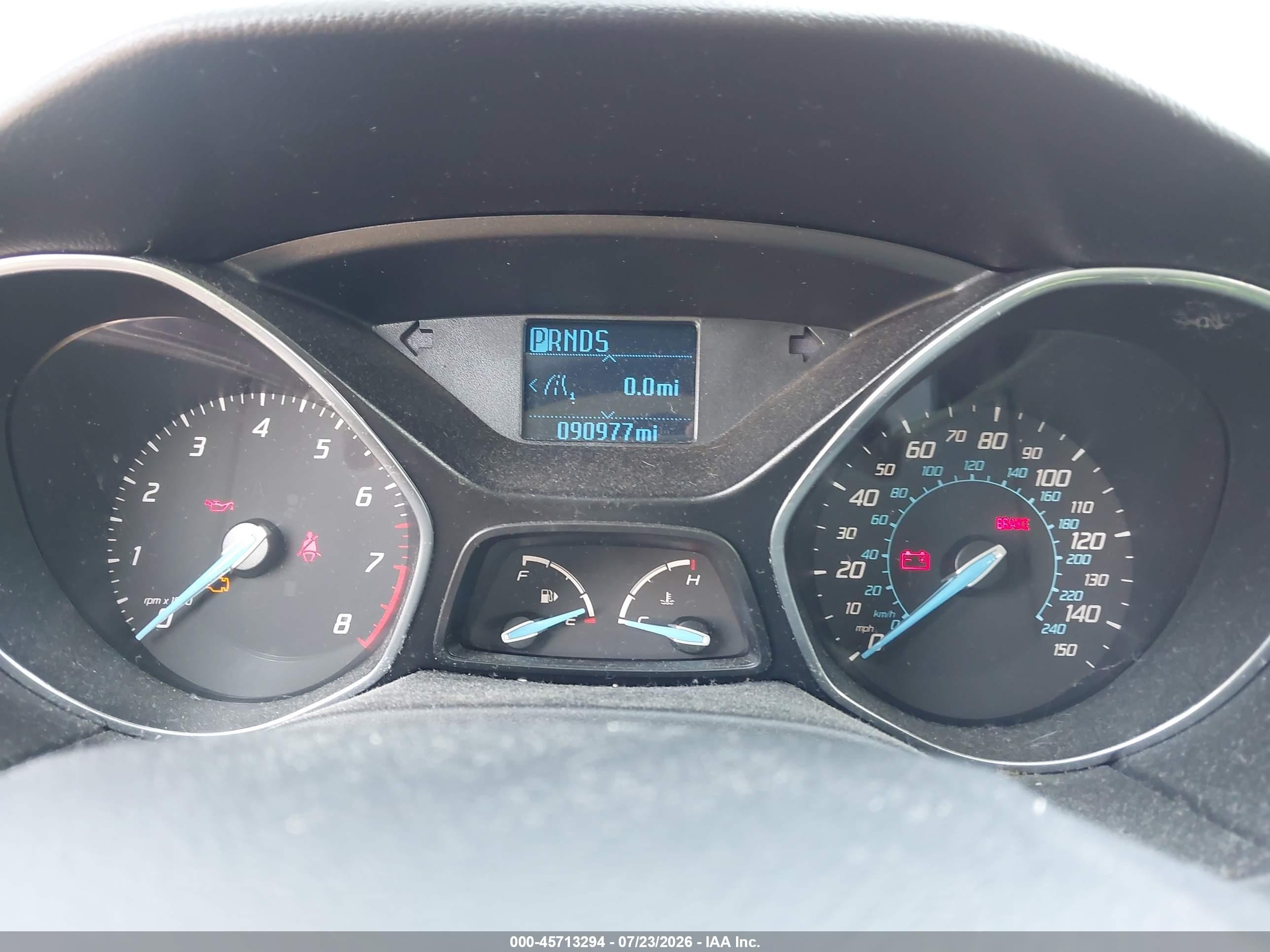 2012 Ford Focus Se Gray vin: 1FAHP3K24CL258304