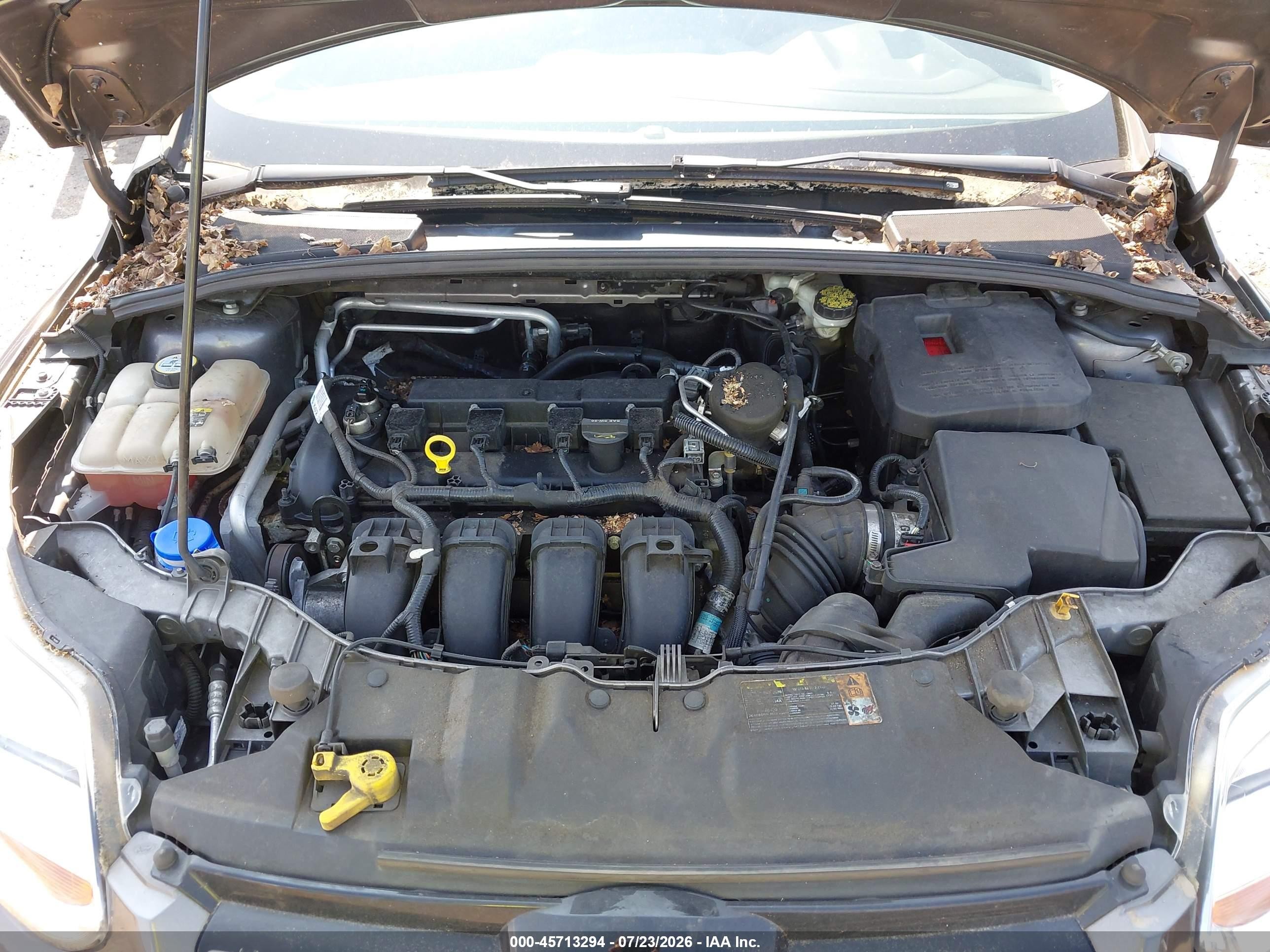 2012 Ford Focus Se Gray vin: 1FAHP3K24CL258304