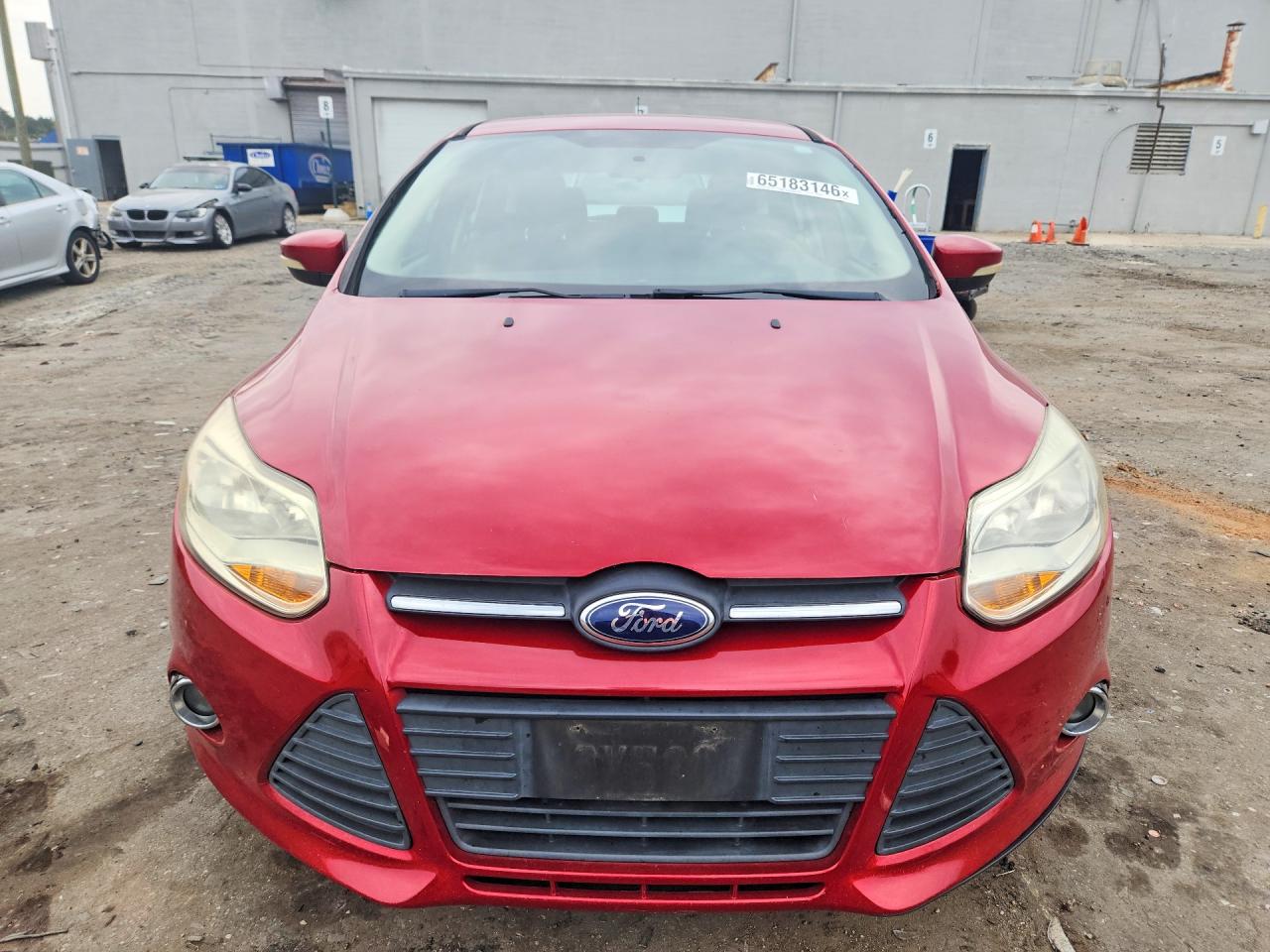 2012 Ford Focus Se Red vin: 1FAHP3K24CL274356