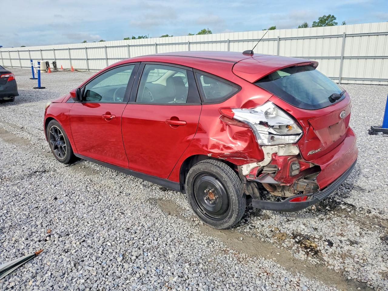 2012 Ford Focus Se Red vin: 1FAHP3K24CL371380