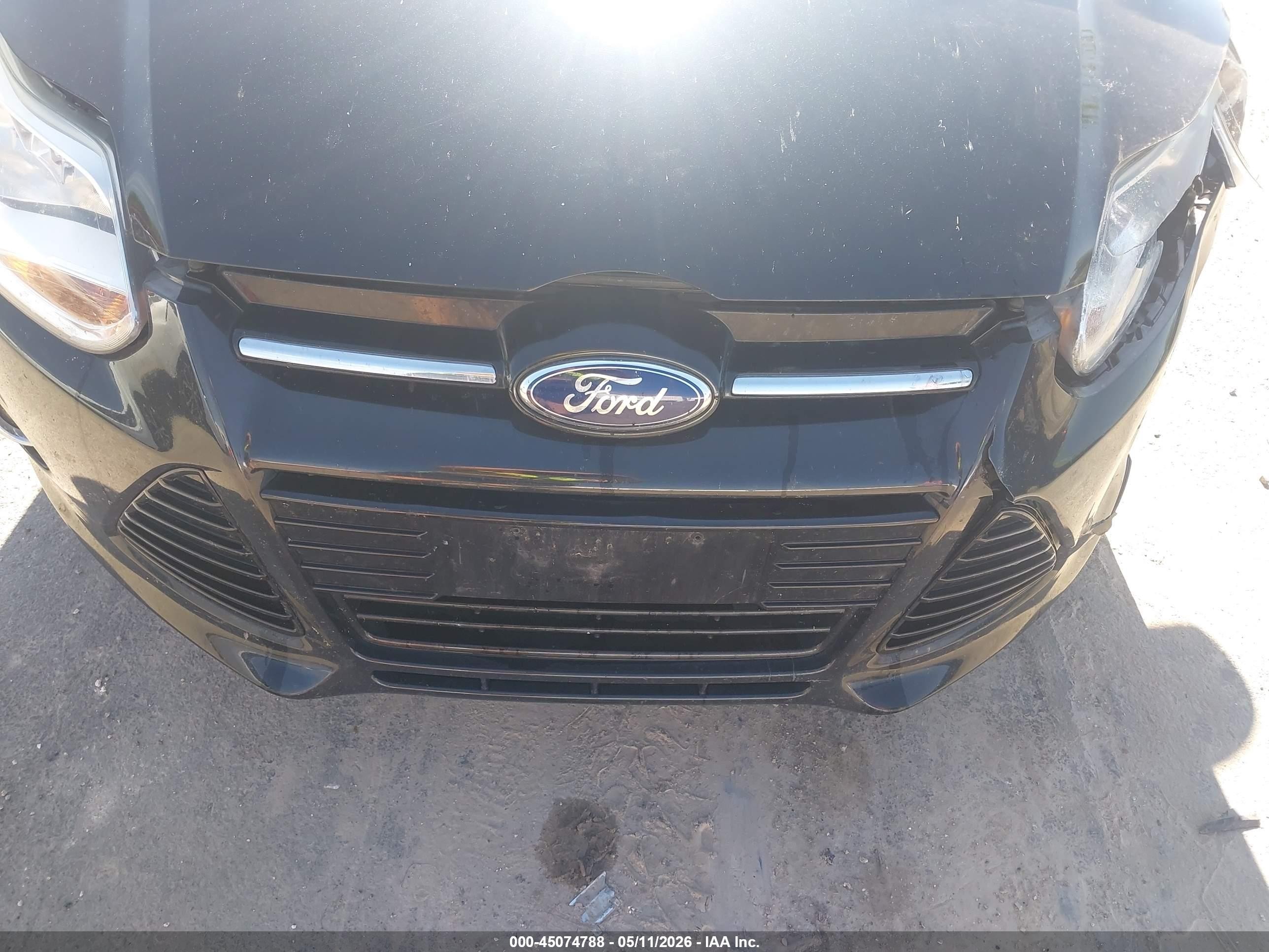 2012 Ford Focus Se Black vin: 1FAHP3K24CL410565