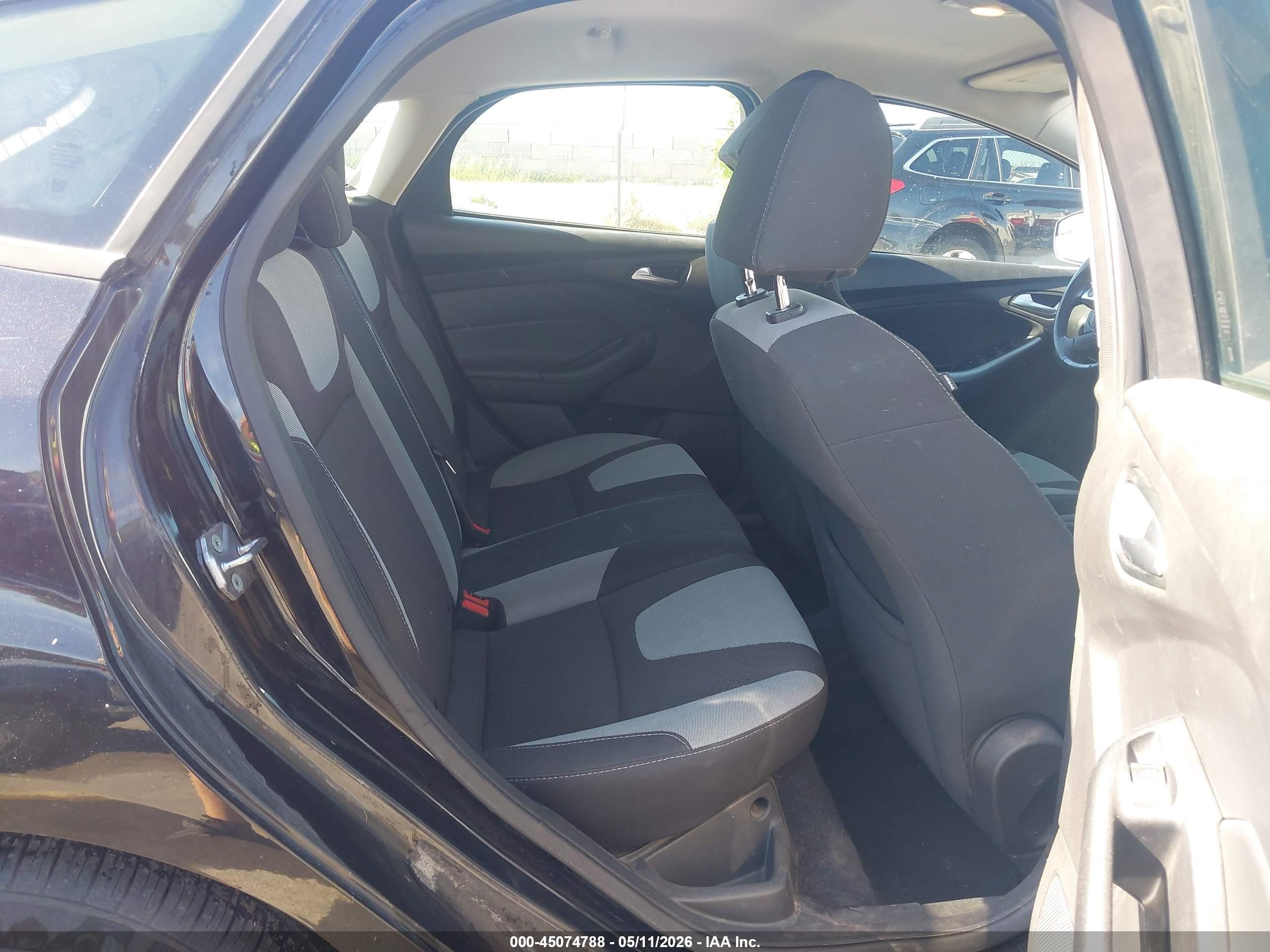 2012 Ford Focus Se Black vin: 1FAHP3K24CL410565