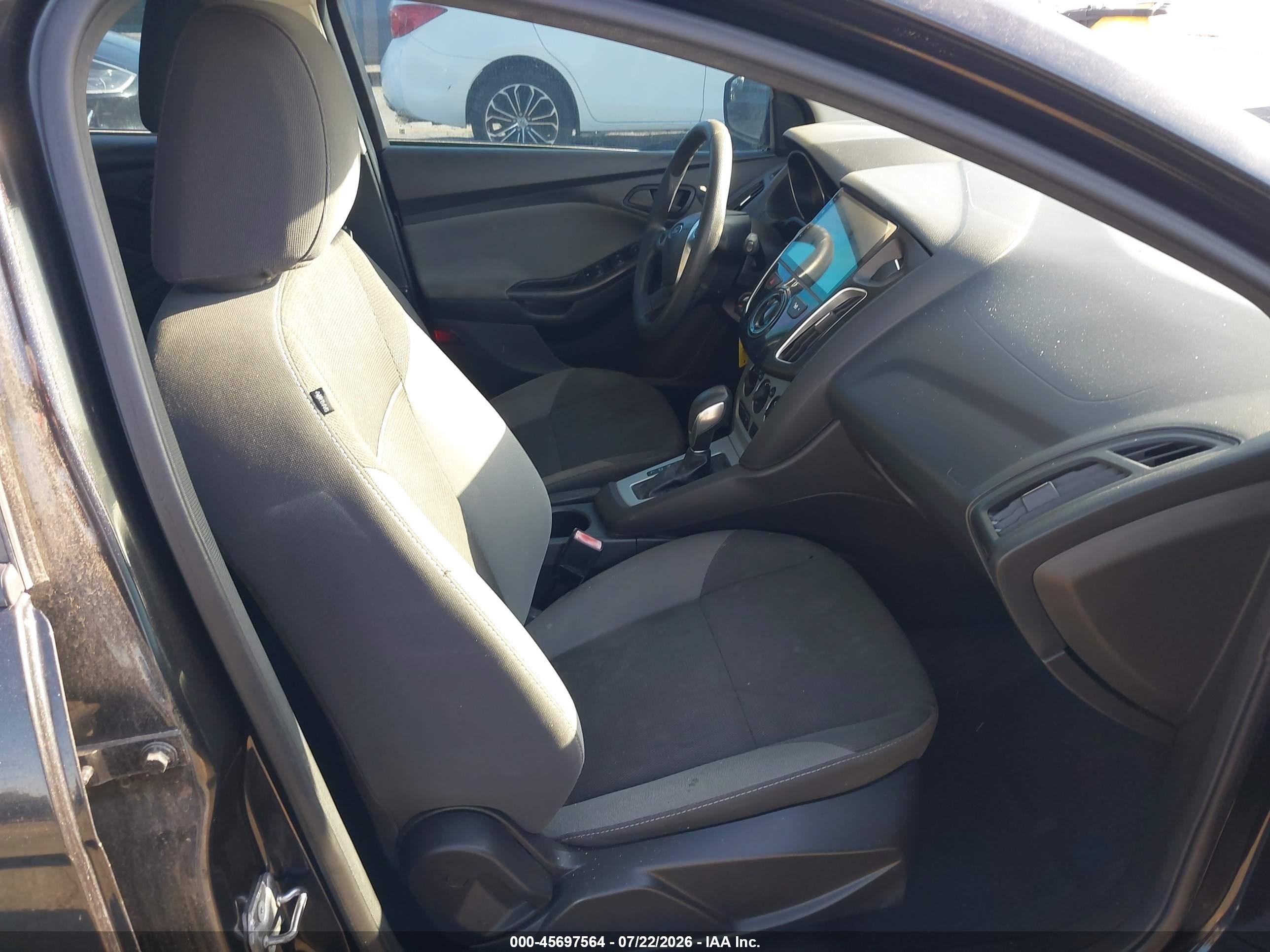 2012 Ford Focus Se Black vin: 1FAHP3K24CL417208