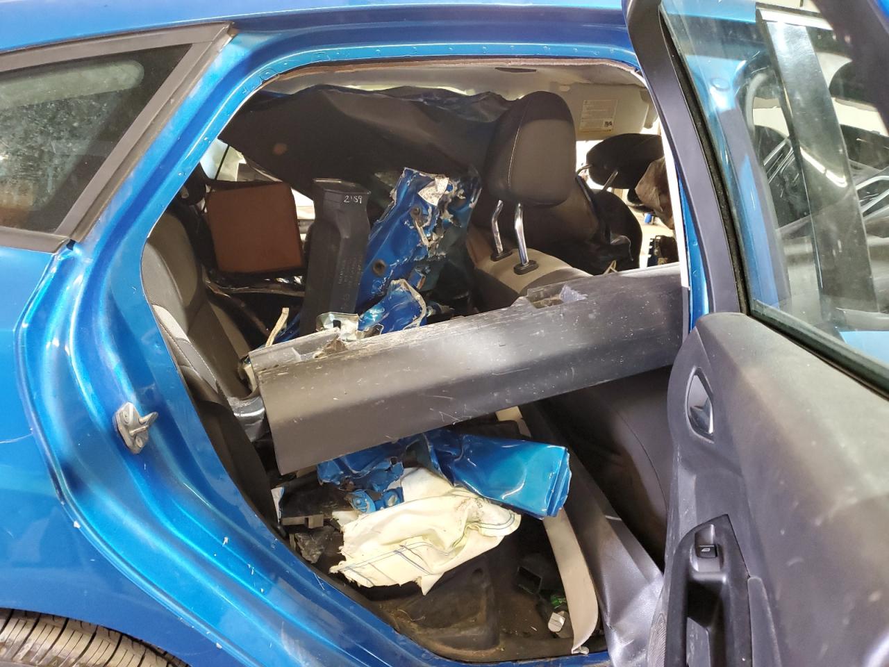 2012 Ford Focus Se Blue vin: 1FAHP3K25CL113983