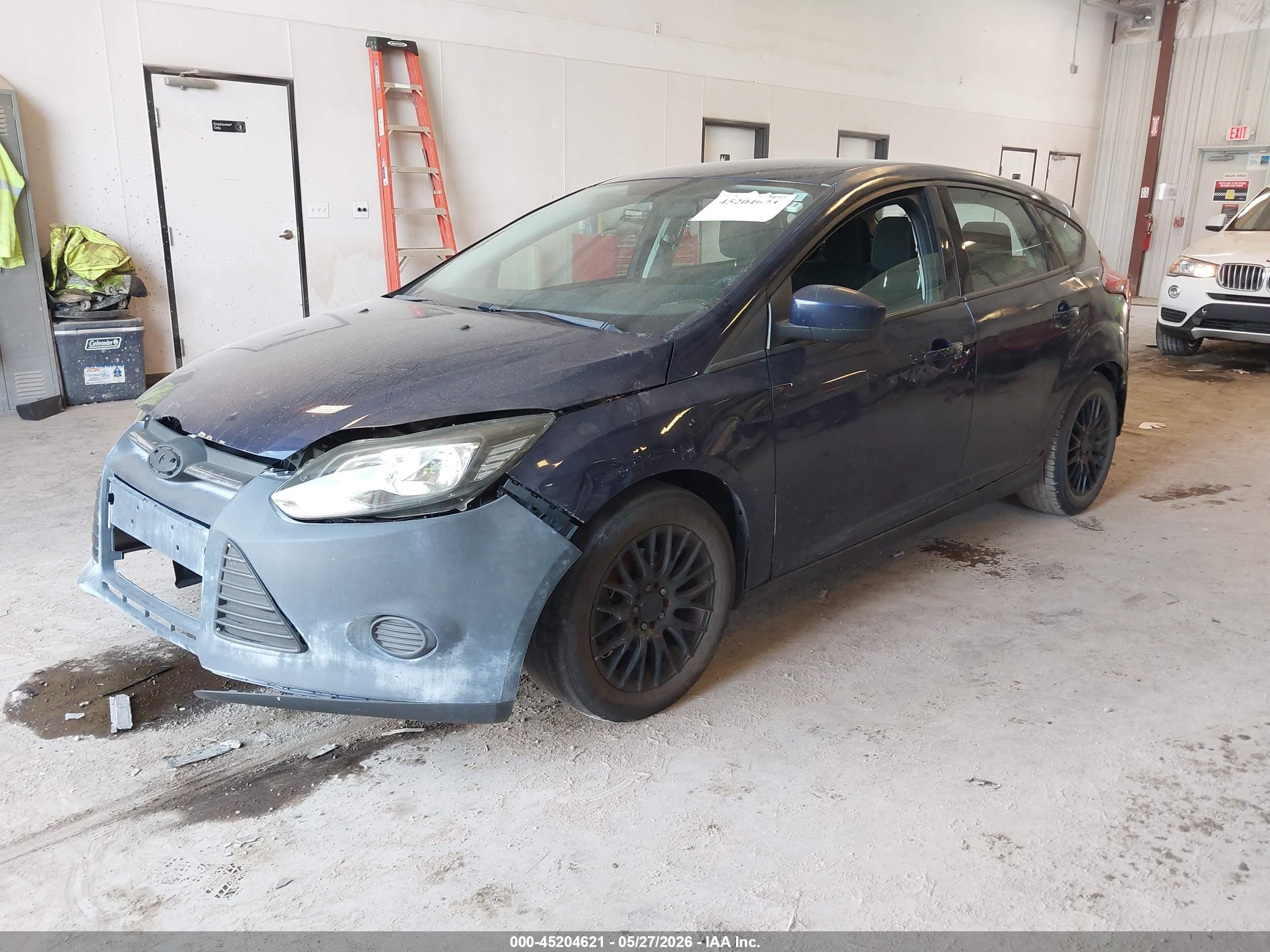 2012 Ford Focus Se Navy vin: 1FAHP3K25CL119363
