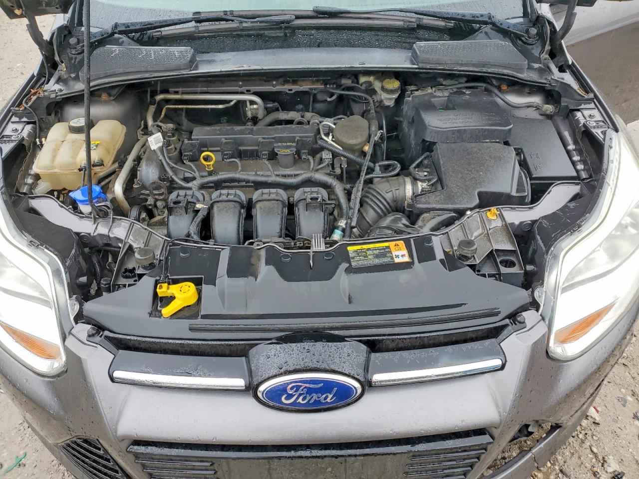 2012 Ford Focus Se Gray vin: 1FAHP3K25CL229202