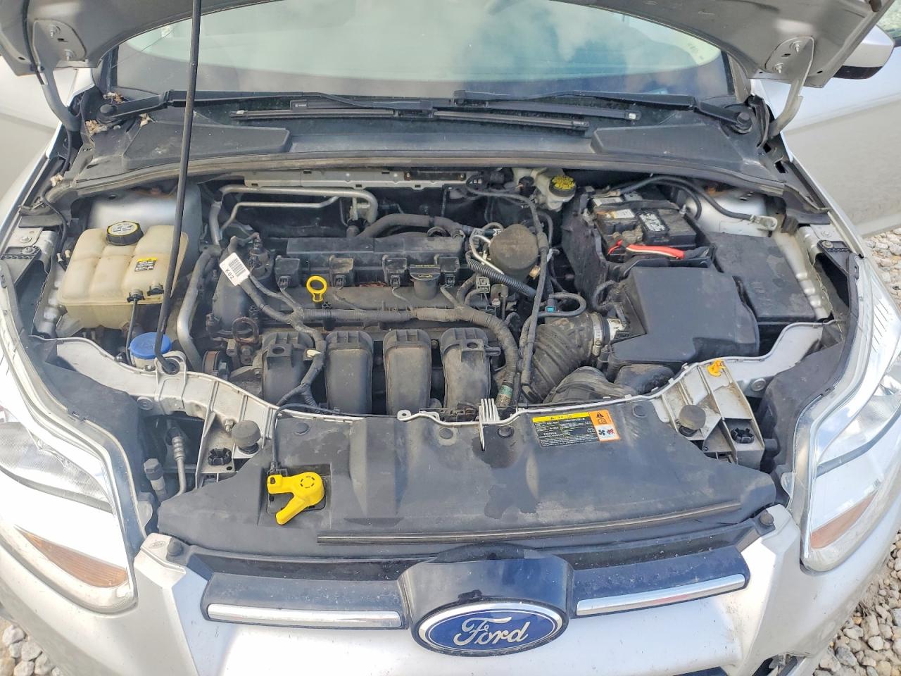 2012 Ford Focus Se Silver vin: 1FAHP3K25CL234688