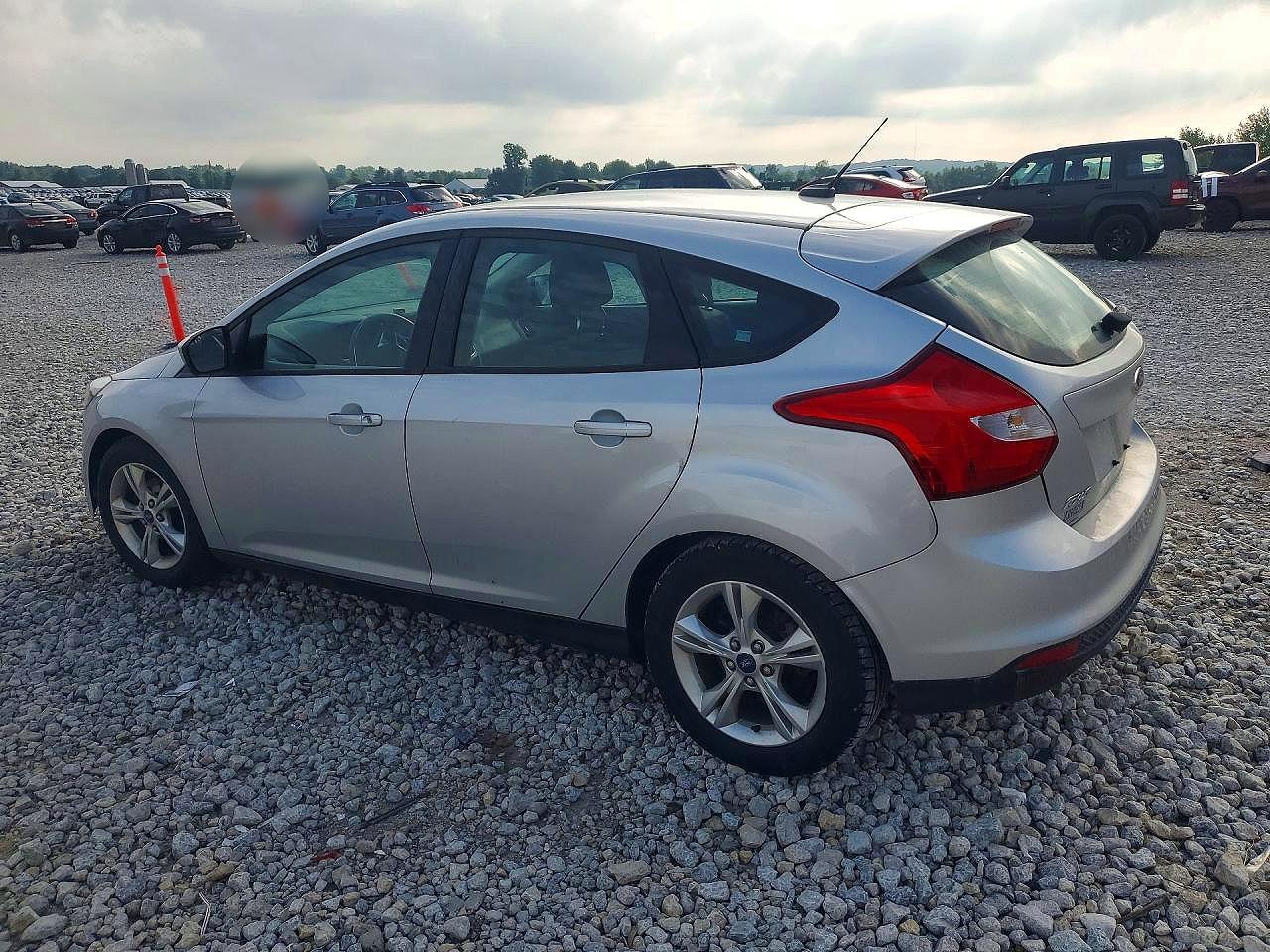 2012 Ford Focus Se Silver vin: 1FAHP3K25CL234688
