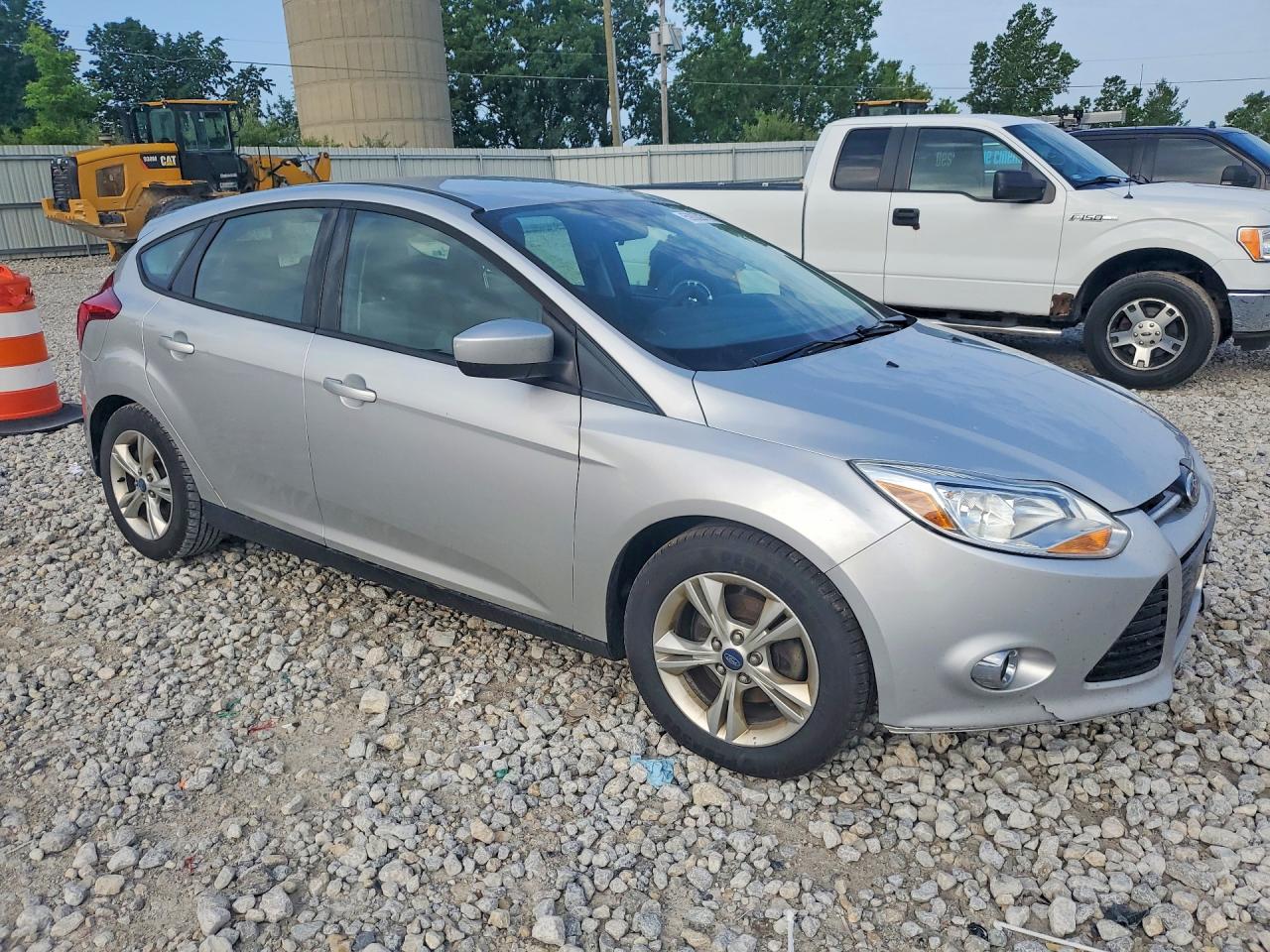 2012 Ford Focus Se Silver vin: 1FAHP3K25CL234688