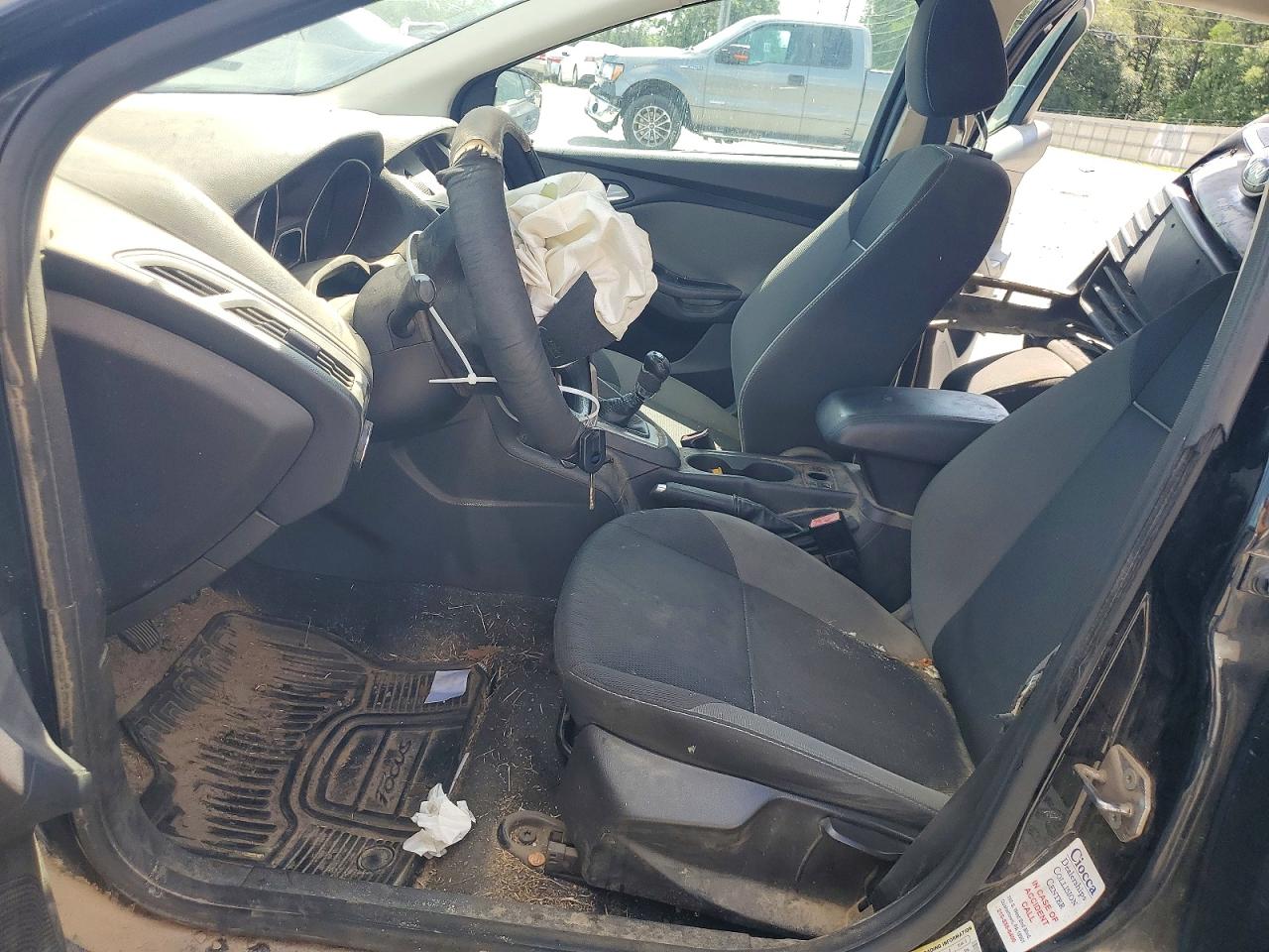 2012 Ford Focus Se Black vin: 1FAHP3K25CL269991