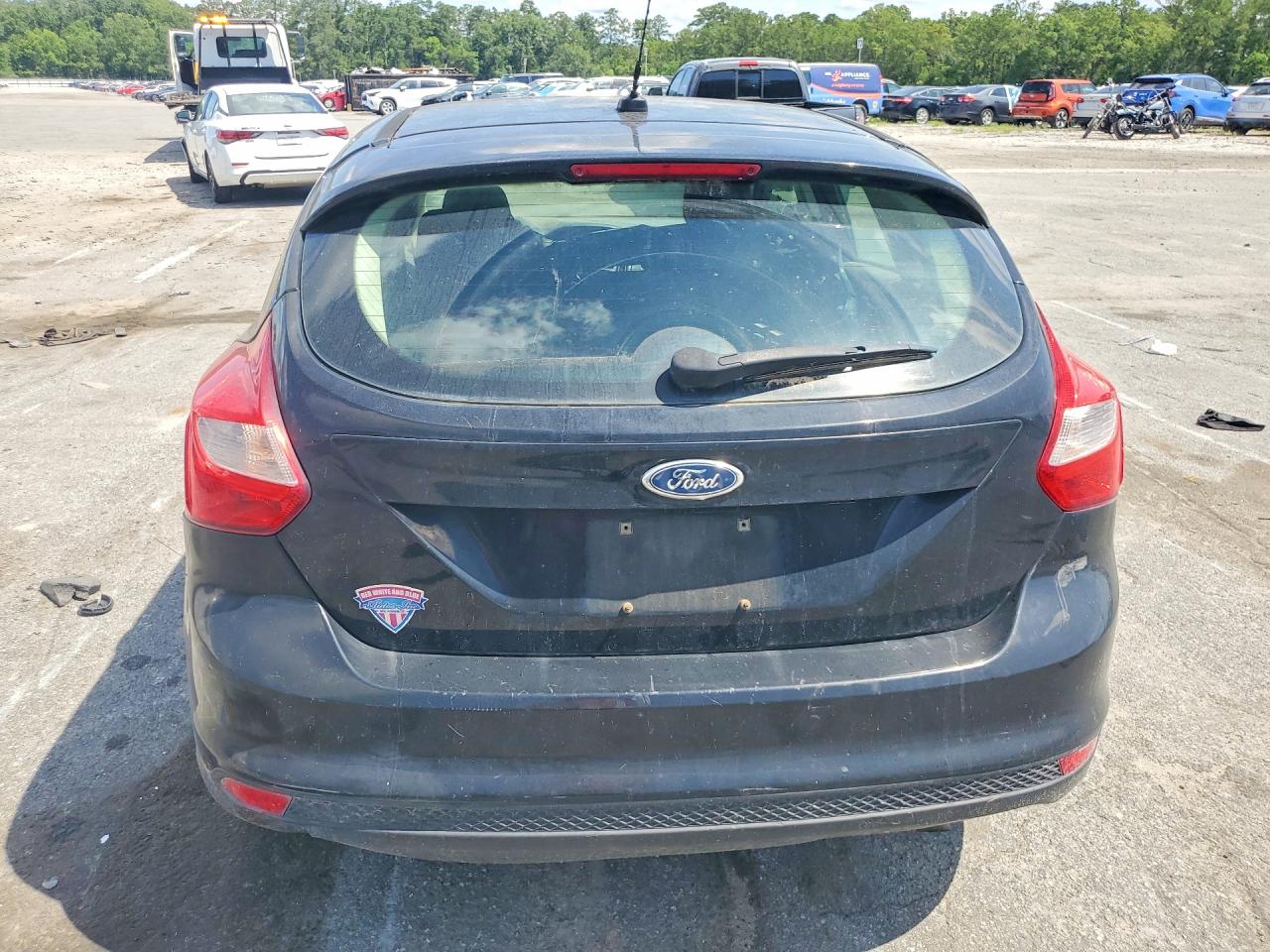 2012 Ford Focus Se Black vin: 1FAHP3K25CL269991