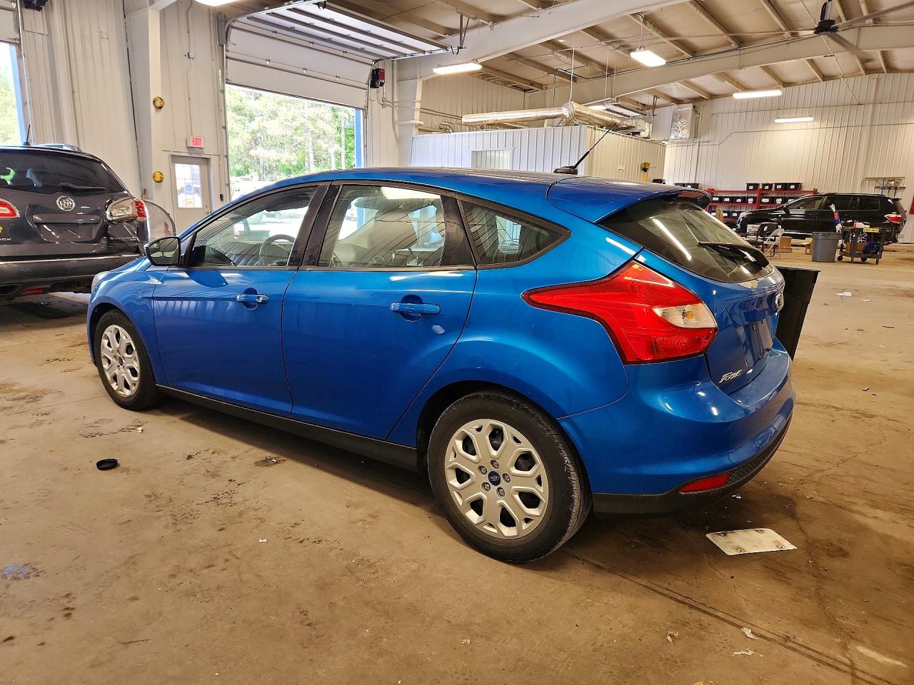 2012 Ford Focus Se Blue vin: 1FAHP3K25CL282532