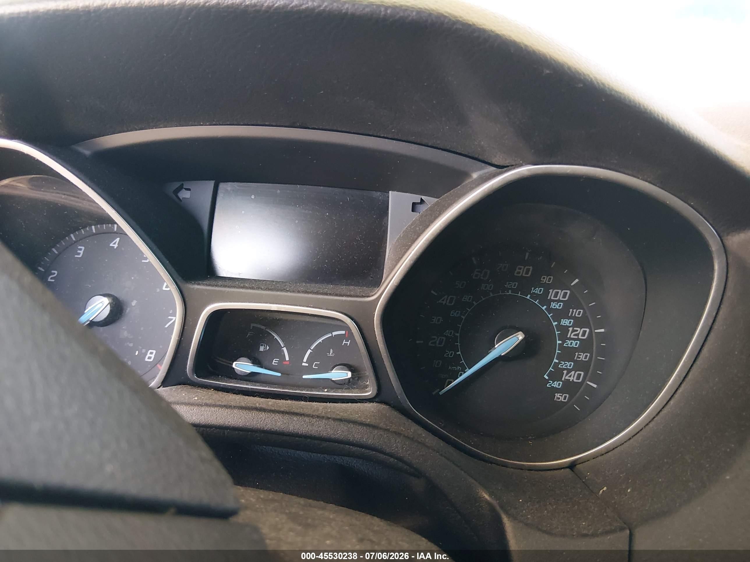 2012 Ford Focus Se Синий vin: 1FAHP3K25CL290923