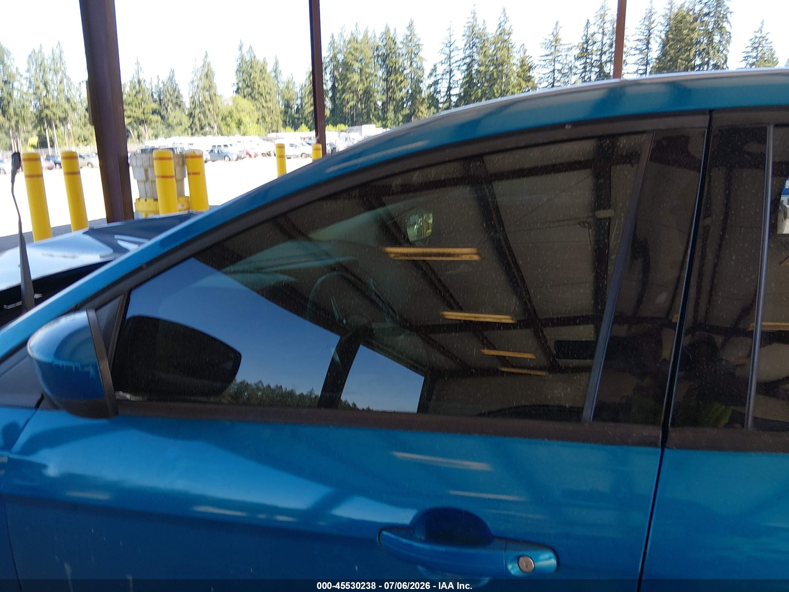 2012 Ford Focus Se Синий vin: 1FAHP3K25CL290923