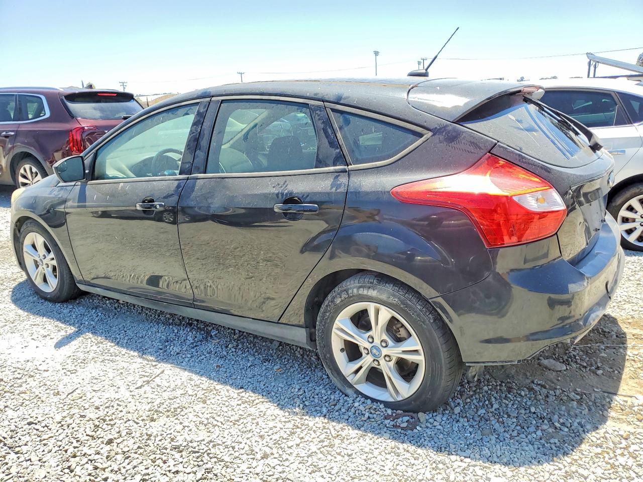 2012 Ford Focus Se Black vin: 1FAHP3K25CL343233
