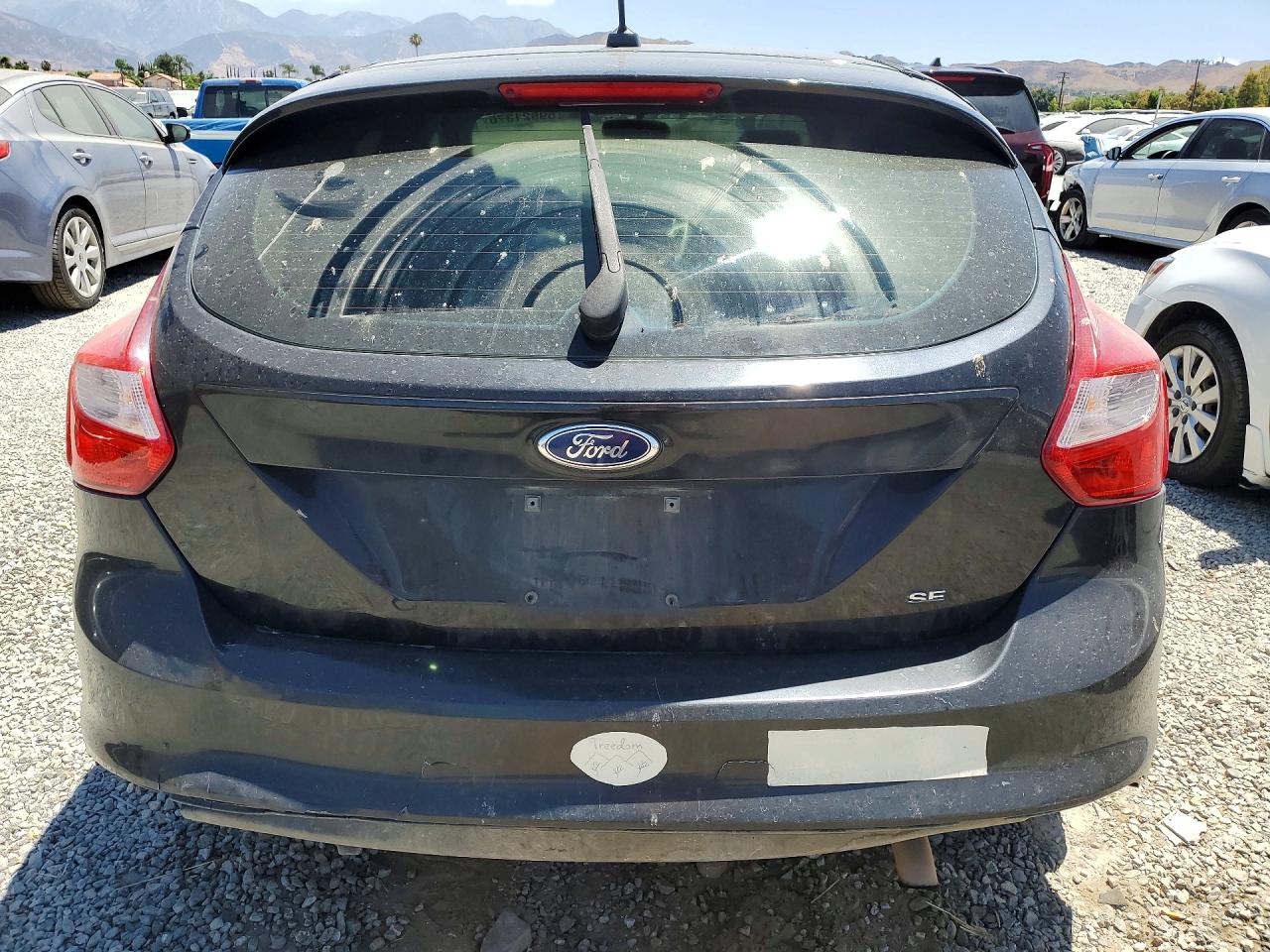 2012 Ford Focus Se Black vin: 1FAHP3K25CL343233
