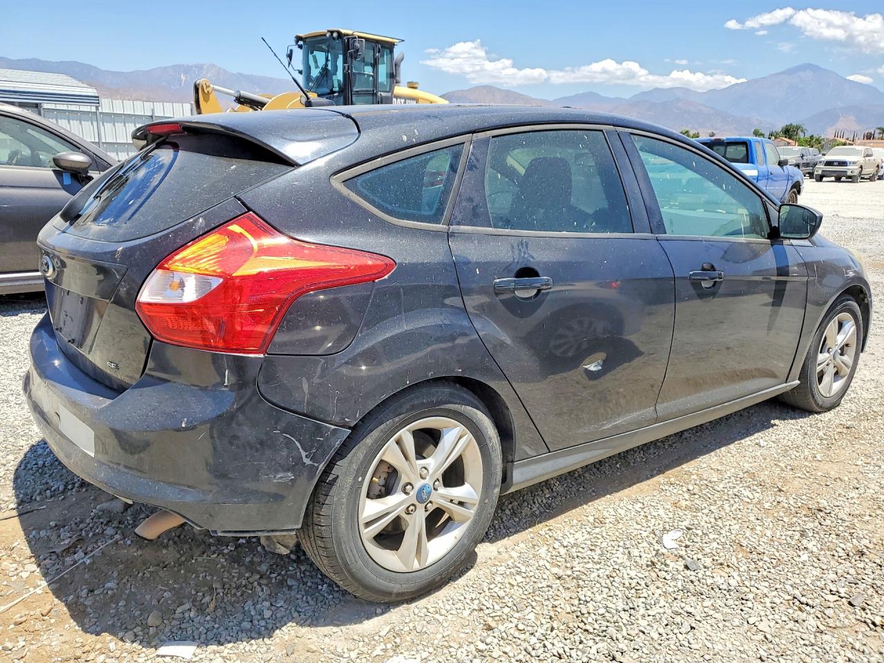 2012 Ford Focus Se Black vin: 1FAHP3K25CL343233