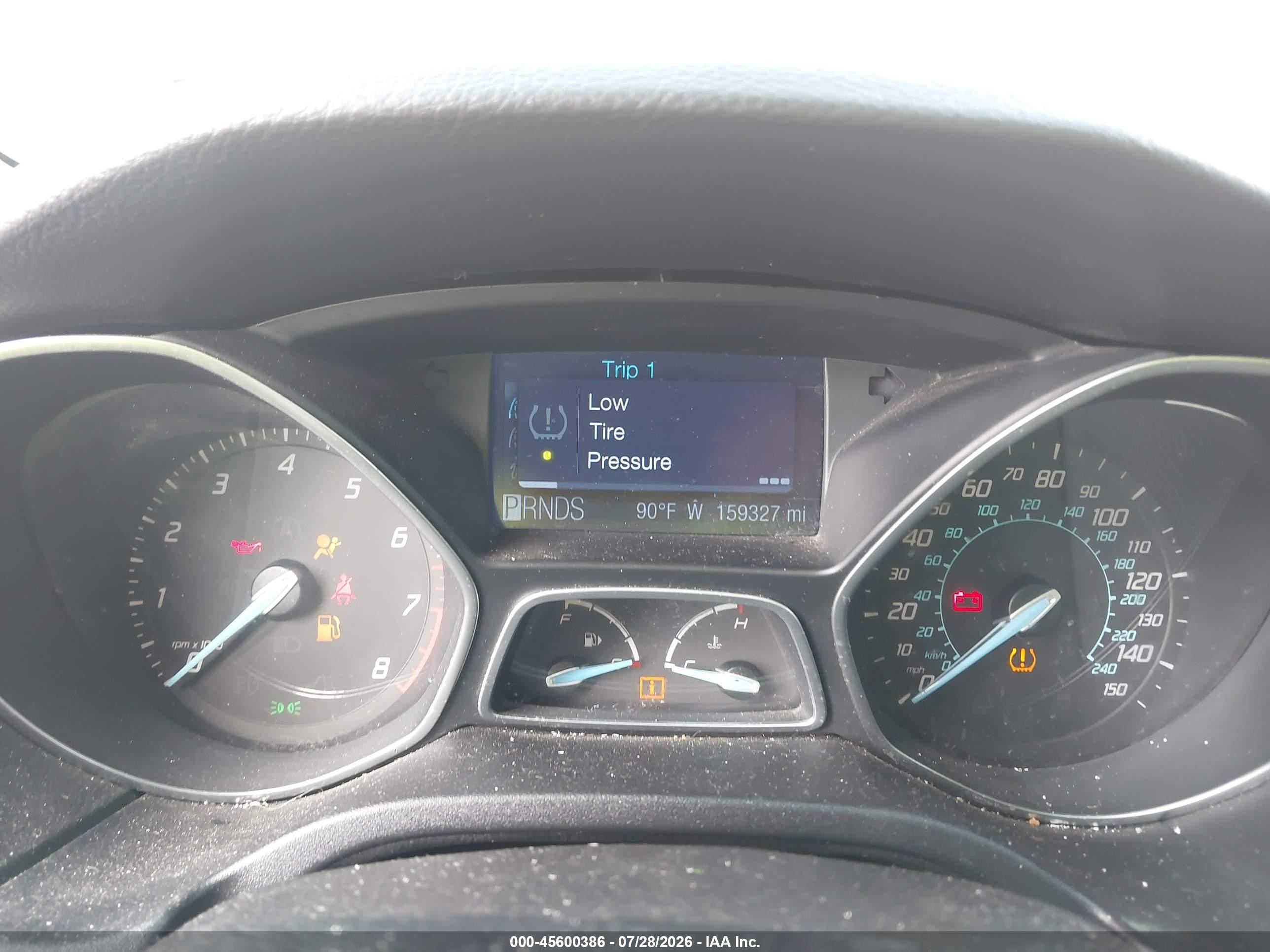 2012 Ford Focus Se Yellow vin: 1FAHP3K25CL400241