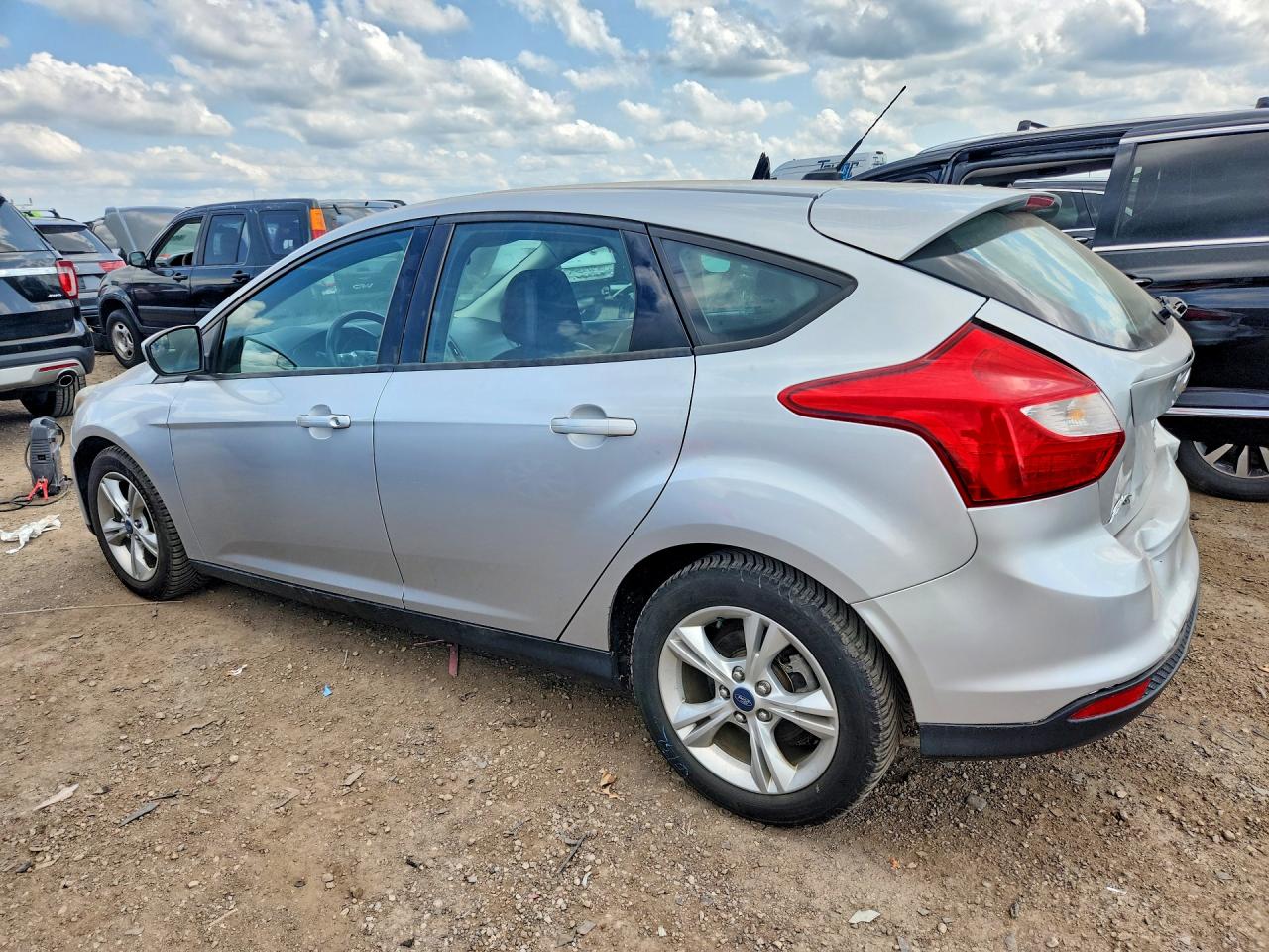 2012 Ford Focus Se Silver vin: 1FAHP3K25CL427102