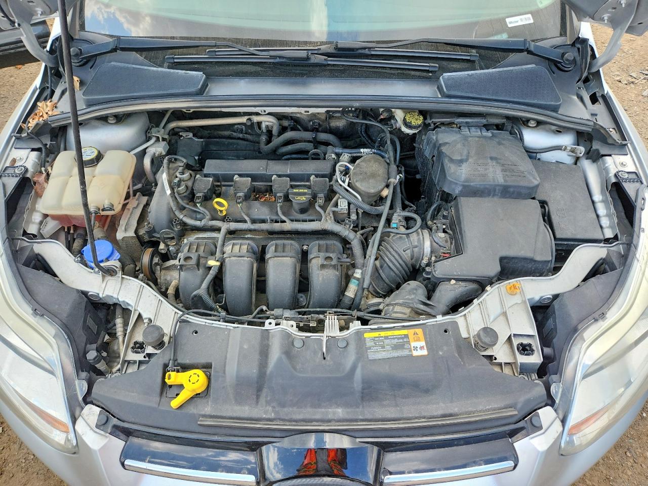 2012 Ford Focus Se Silver vin: 1FAHP3K25CL427102