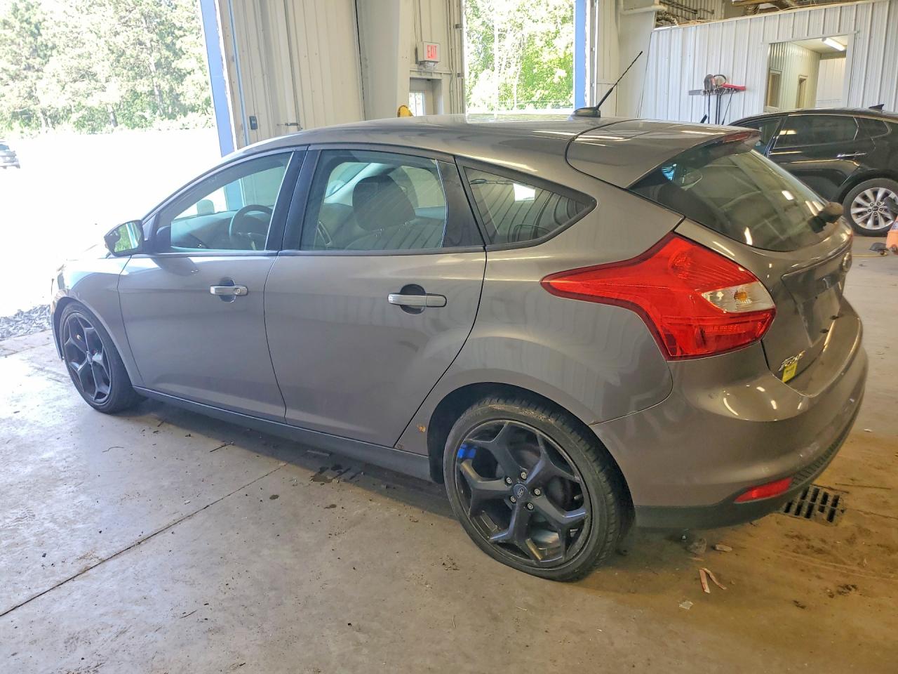 2012 Ford Focus Se Gray vin: 1FAHP3K25CL453442