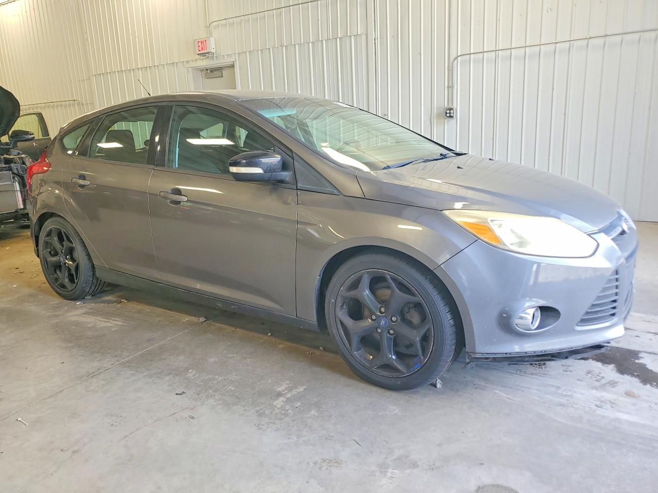 2012 Ford Focus Se Gray vin: 1FAHP3K25CL453442
