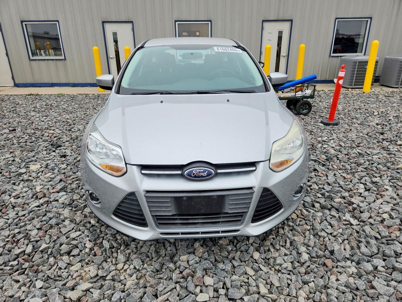 2012 Ford Focus Se Gray vin: 1FAHP3K25CL463422