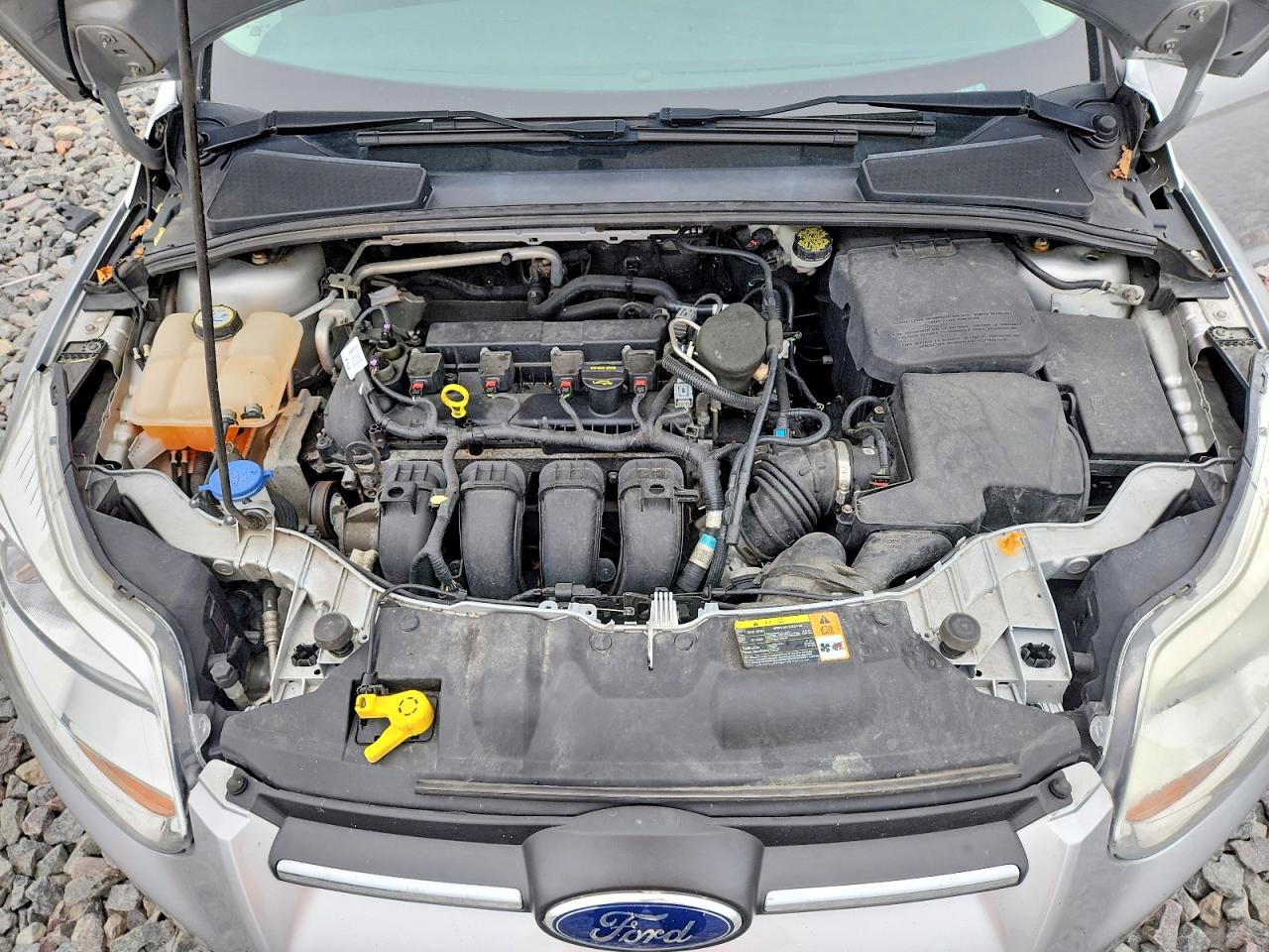 2012 Ford Focus Se Gray vin: 1FAHP3K25CL463422