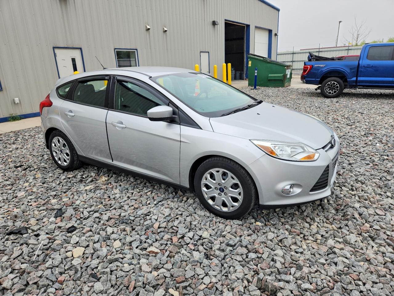 2012 Ford Focus Se Gray vin: 1FAHP3K25CL463422