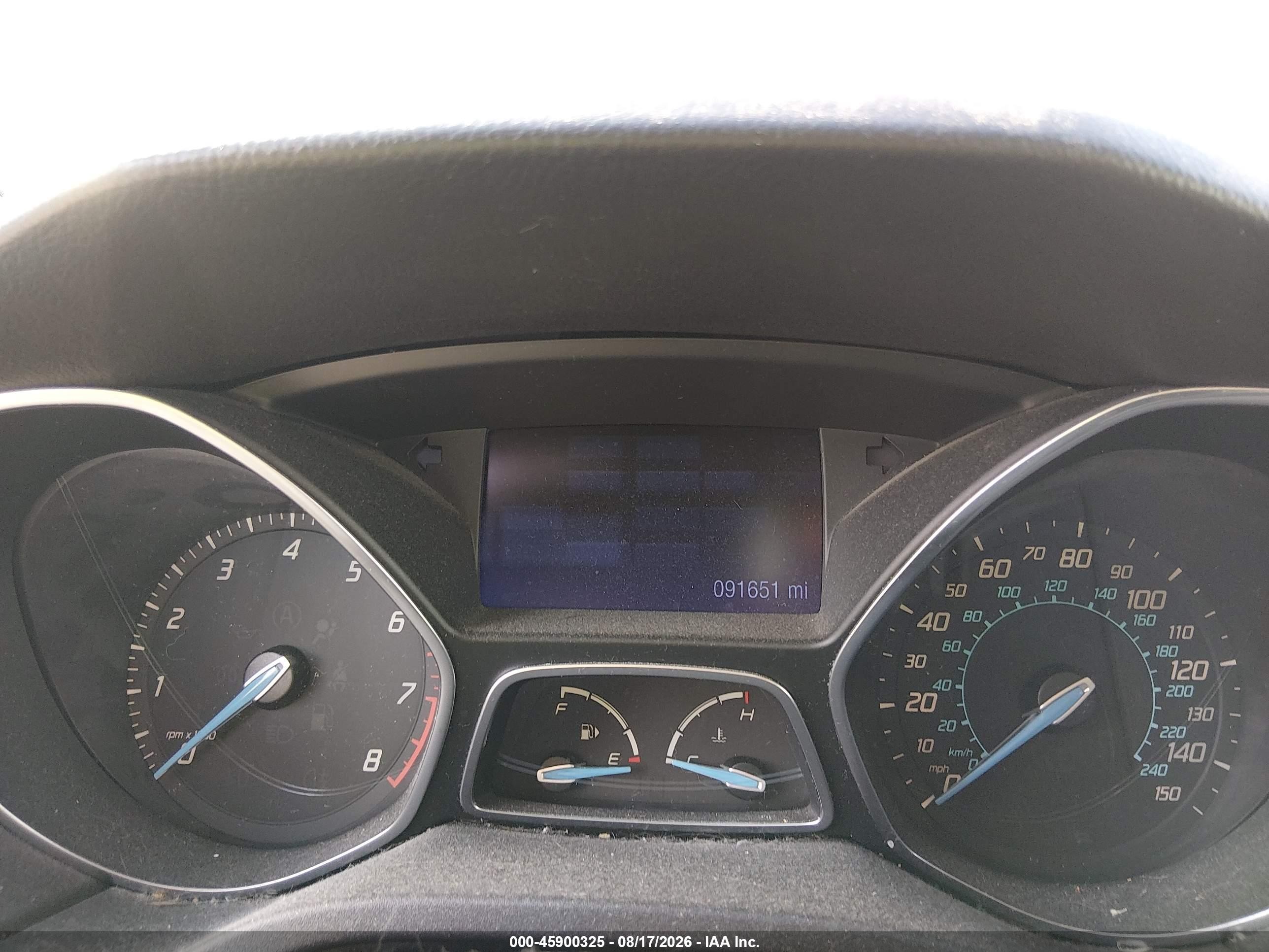 2012 Ford Focus Se Black vin: 1FAHP3K25CL476543