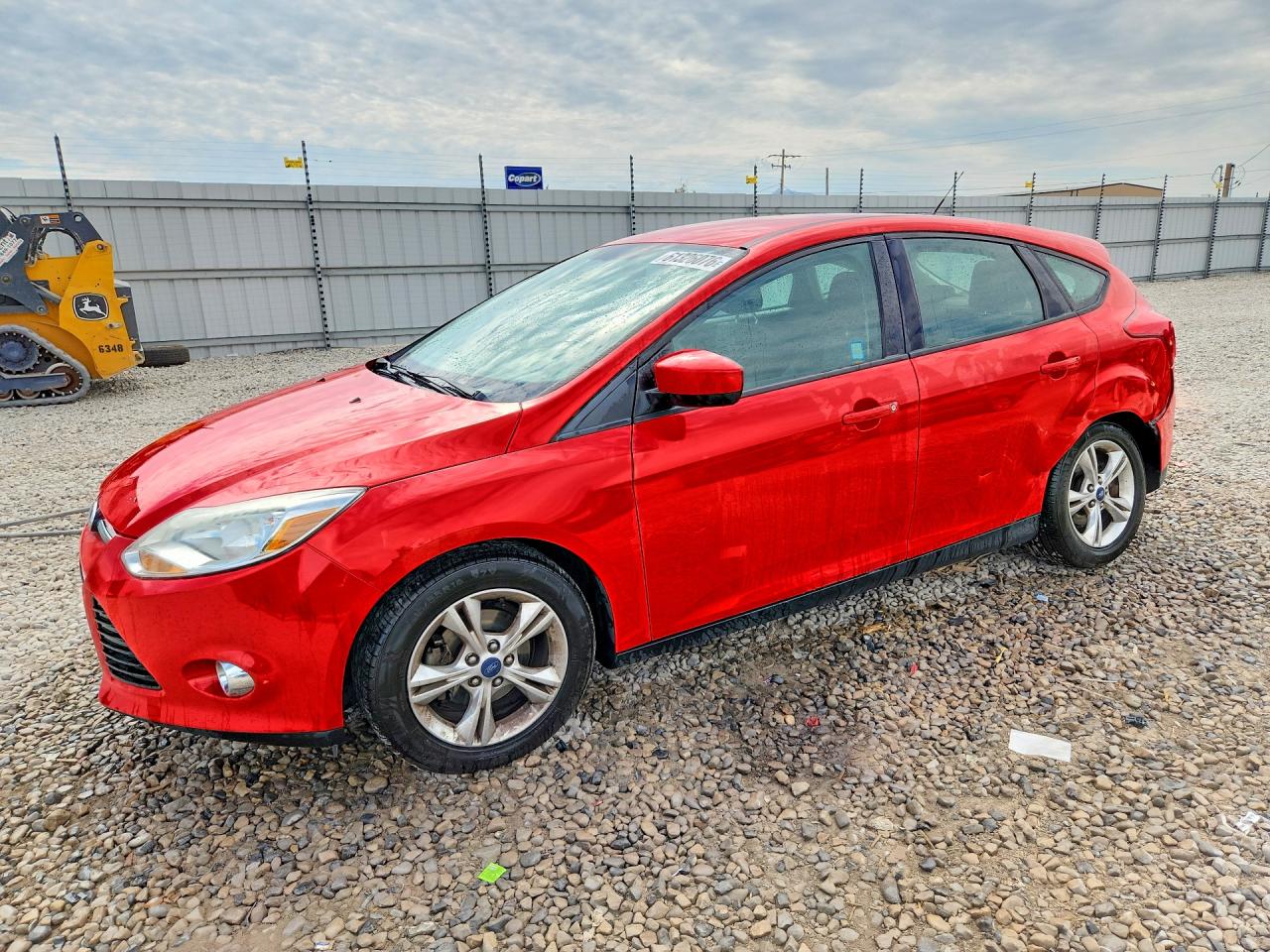 2012 Ford Focus Se Red vin: 1FAHP3K26CL105021