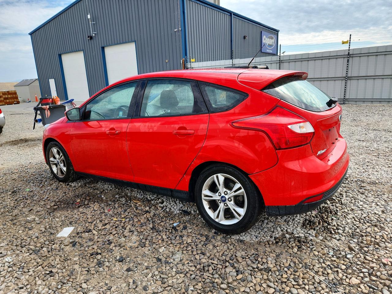 2012 Ford Focus Se Red vin: 1FAHP3K26CL105021